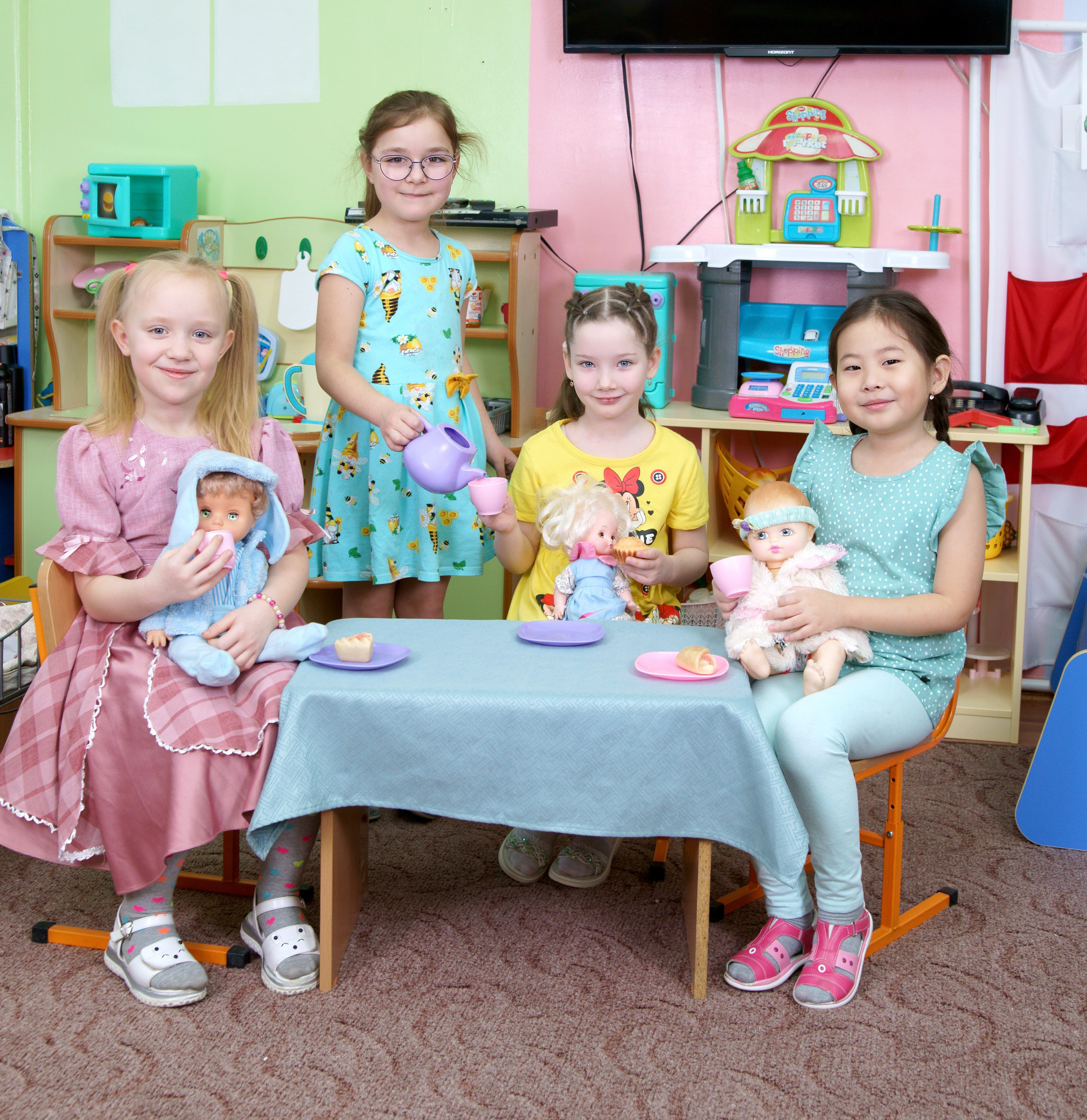 Фотосессия выпускников детского сада в Иркутске