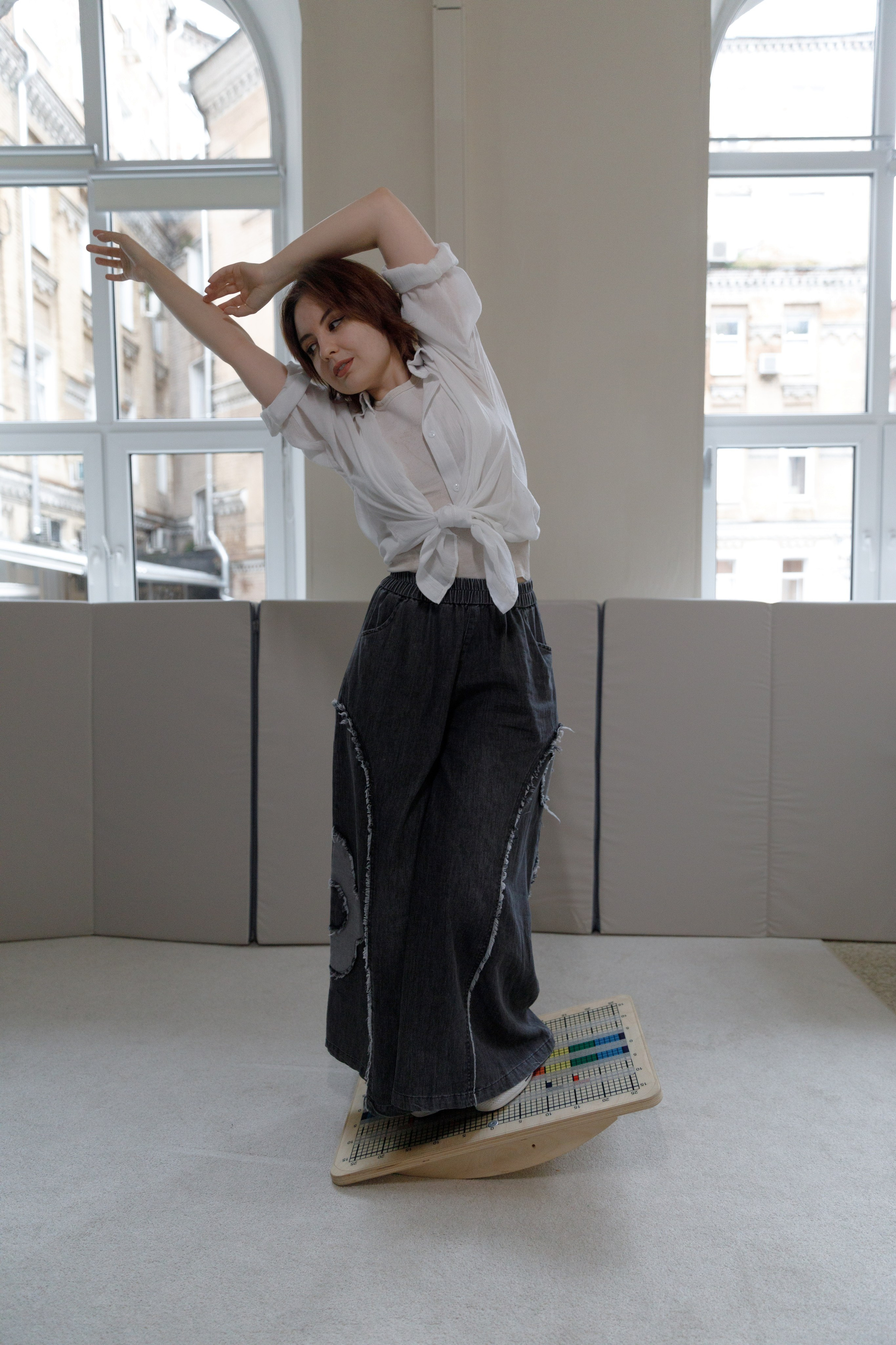 Юлианна и Анна в кабинете Dir Floor Time. Фотограф в Москве Слуцкая Наталья, репортаж, портрет, контент