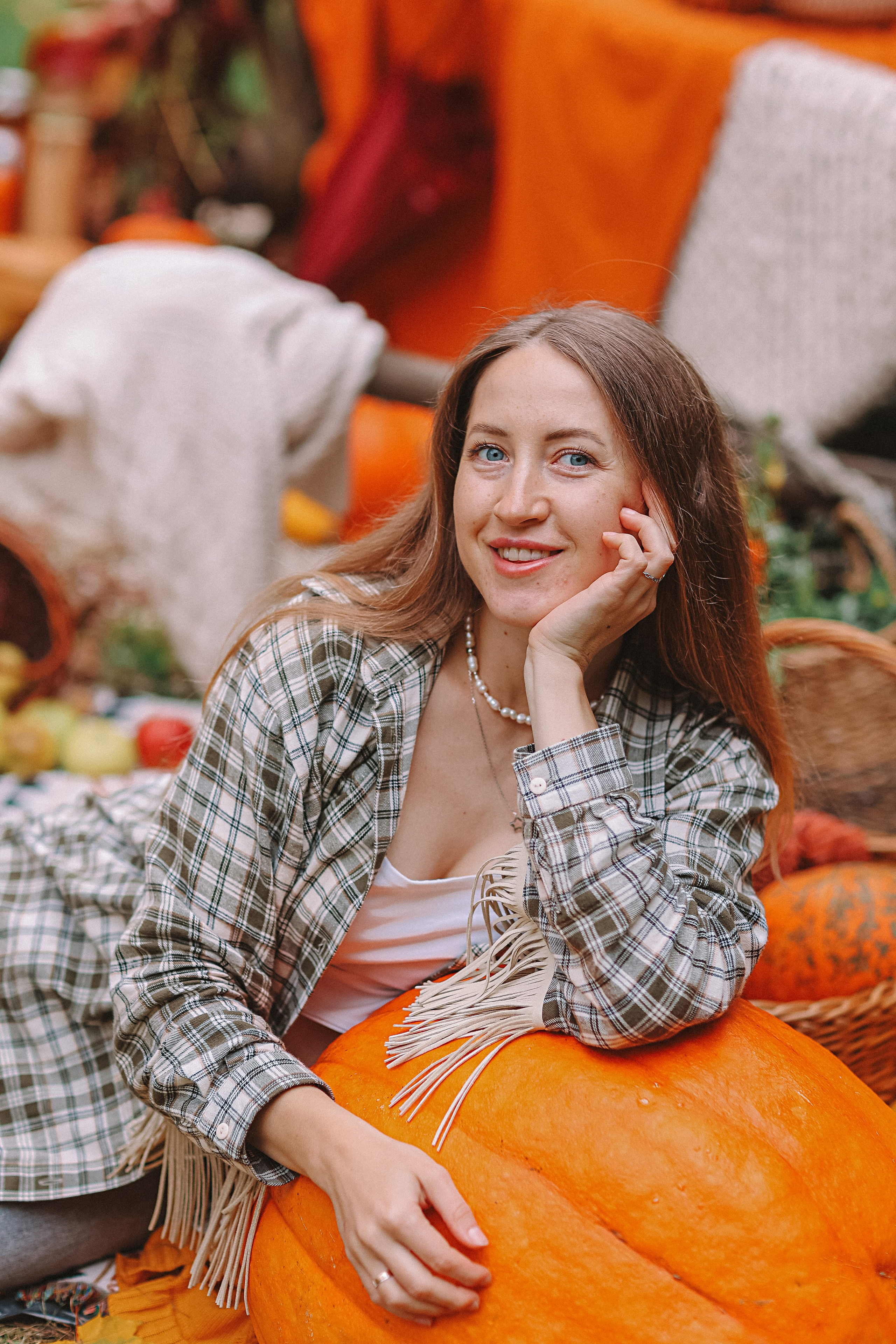 Тыквы. Семейный фотограф Тюмень, фотограф на роды Салмина Мария