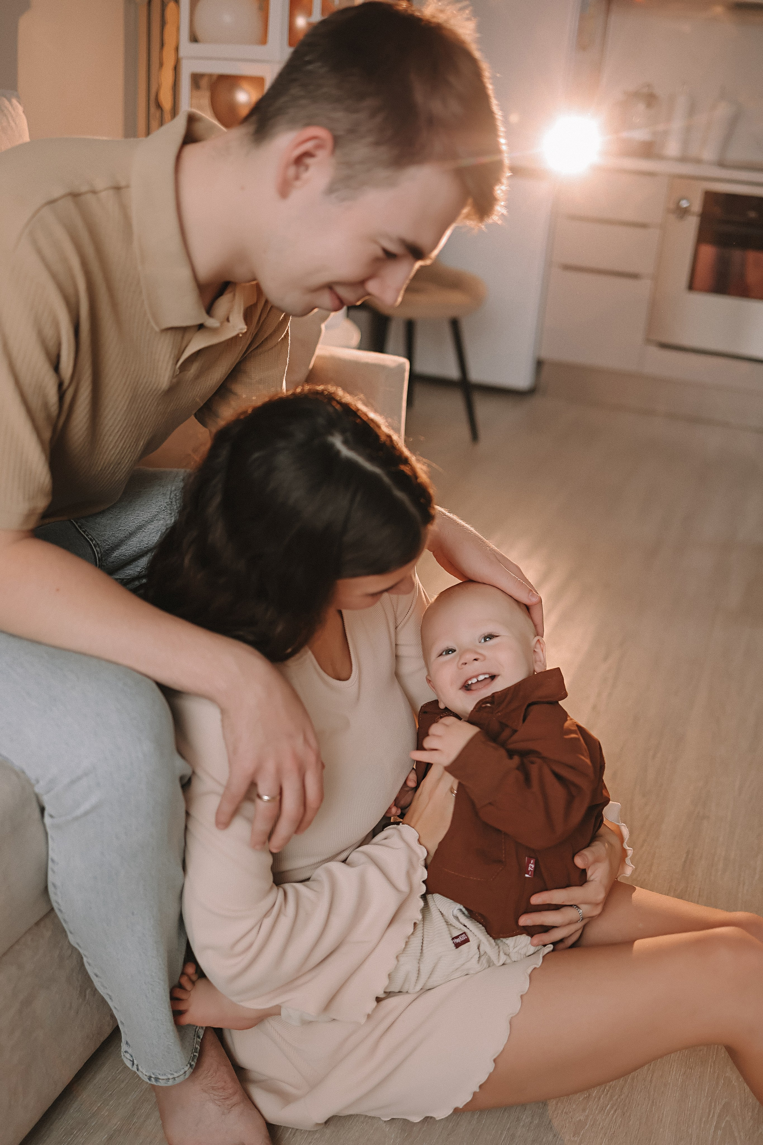 1 год Леону. Семейный фотограф Тюмень, фотограф на роды Салмина Мария