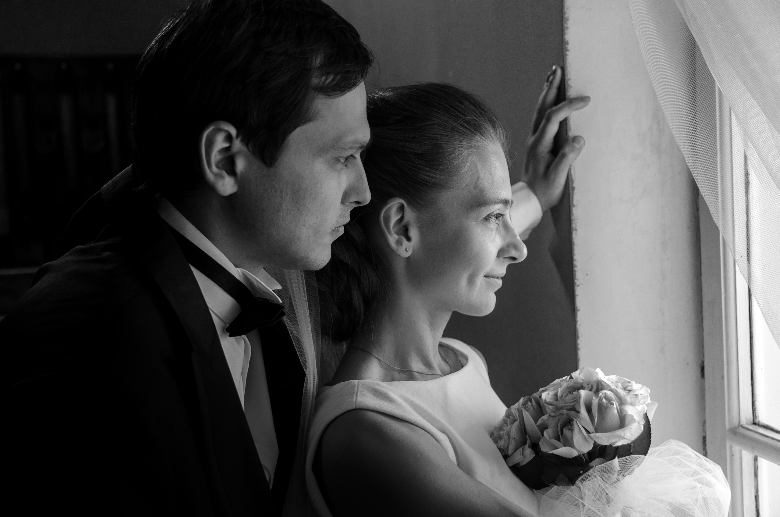 Художественная свадебная фотосессия в городе. Фотограф в Витебске Сергей Томашев