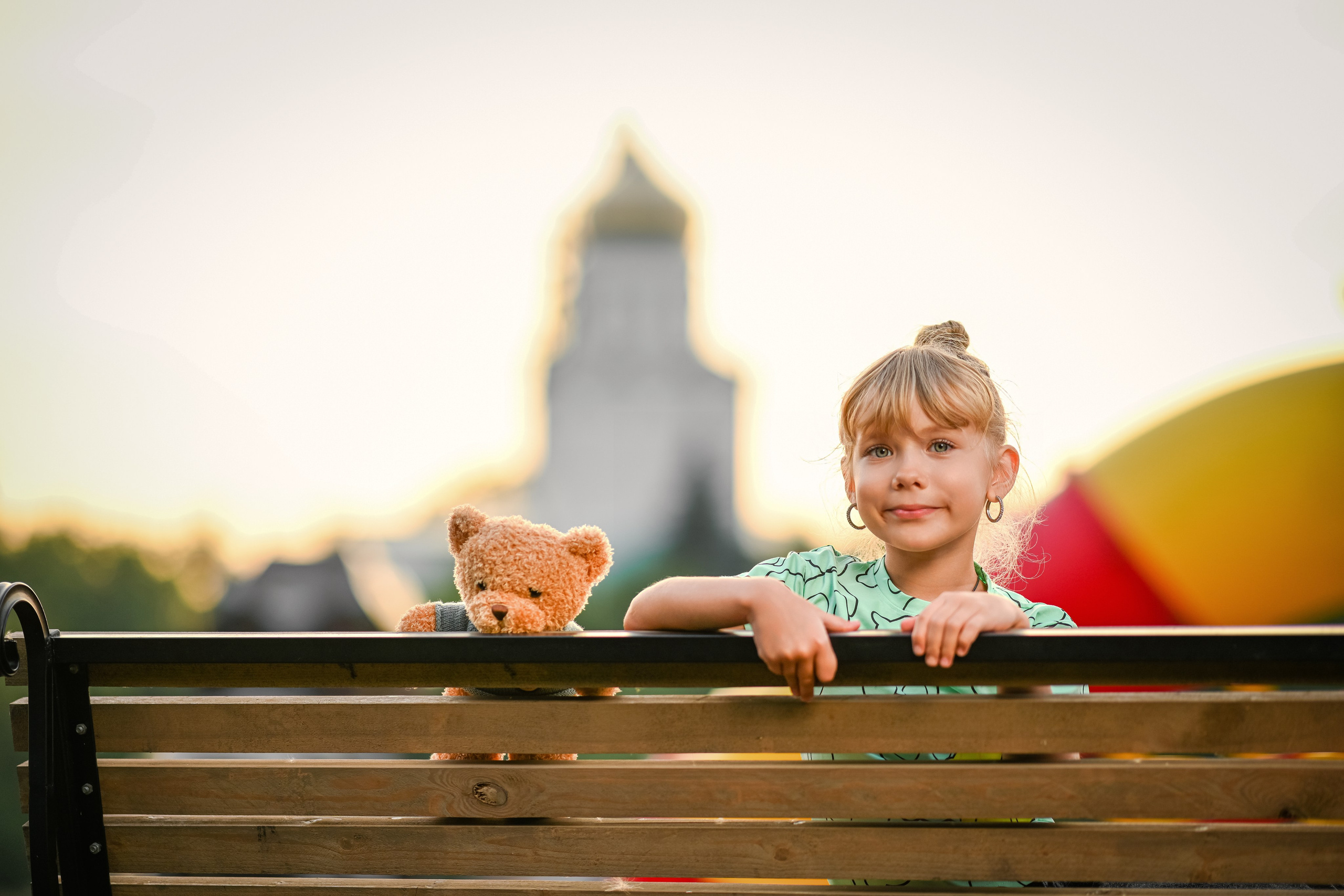Арина — Алиса — летняя прогулка. Фотограф Москва