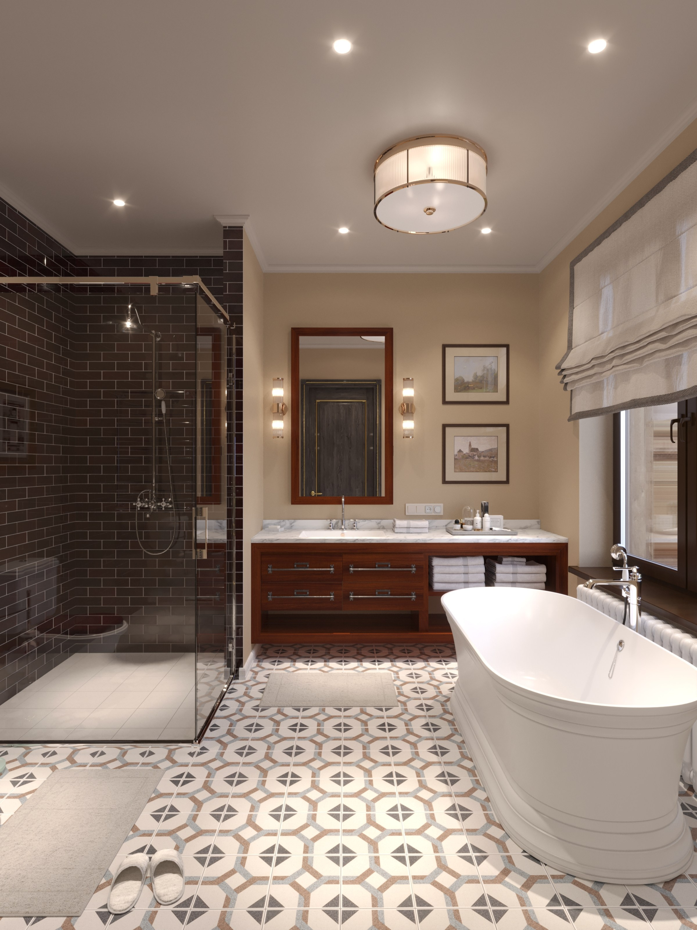 Бутик-отель/ Рублево-Успенское шоссе, МО. Визуализация и анимация в Москве — Андрей Епифанов