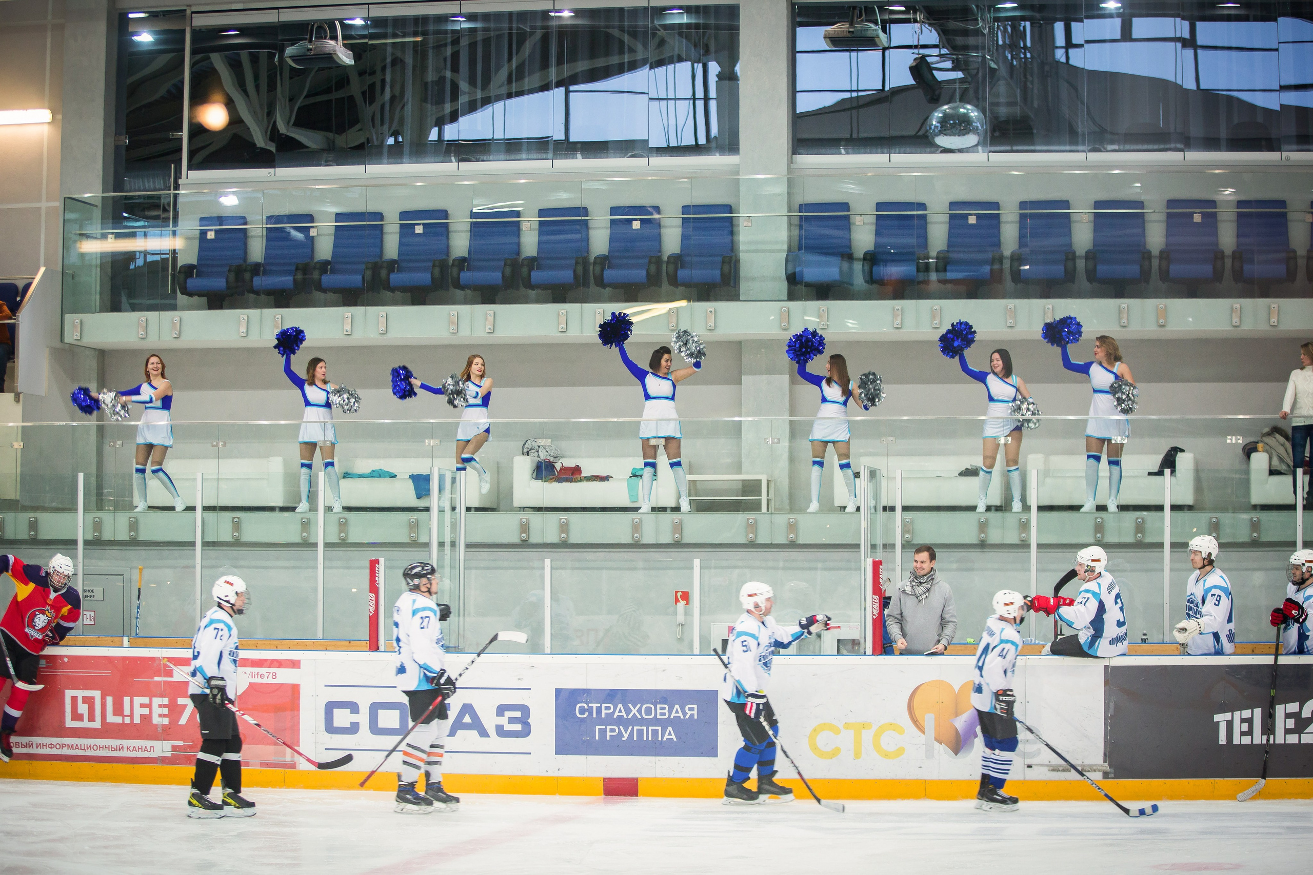 Хоккей для «Work&Sport». Снимаю съемки