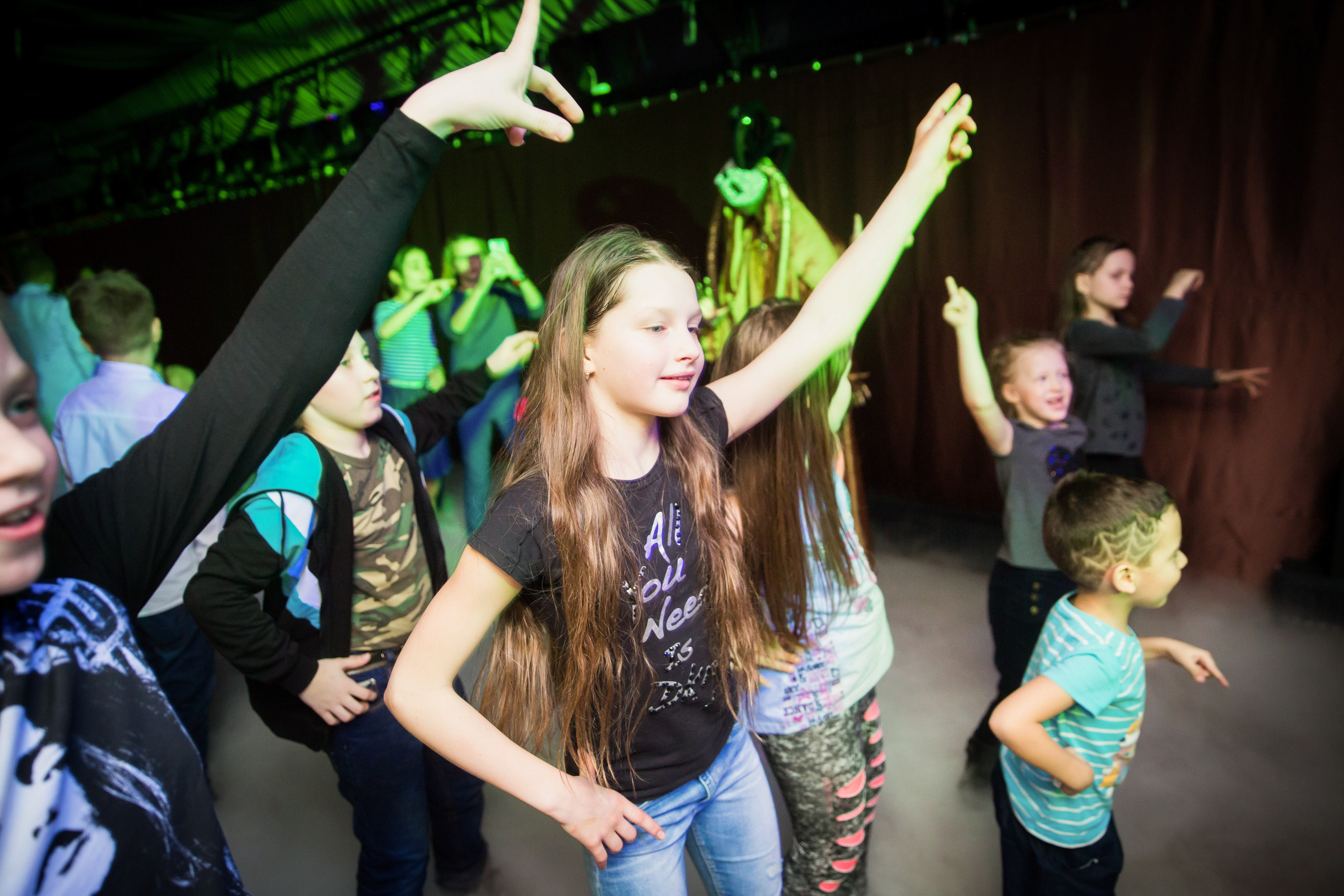 Детский хэллоуин. Снимаю съемки