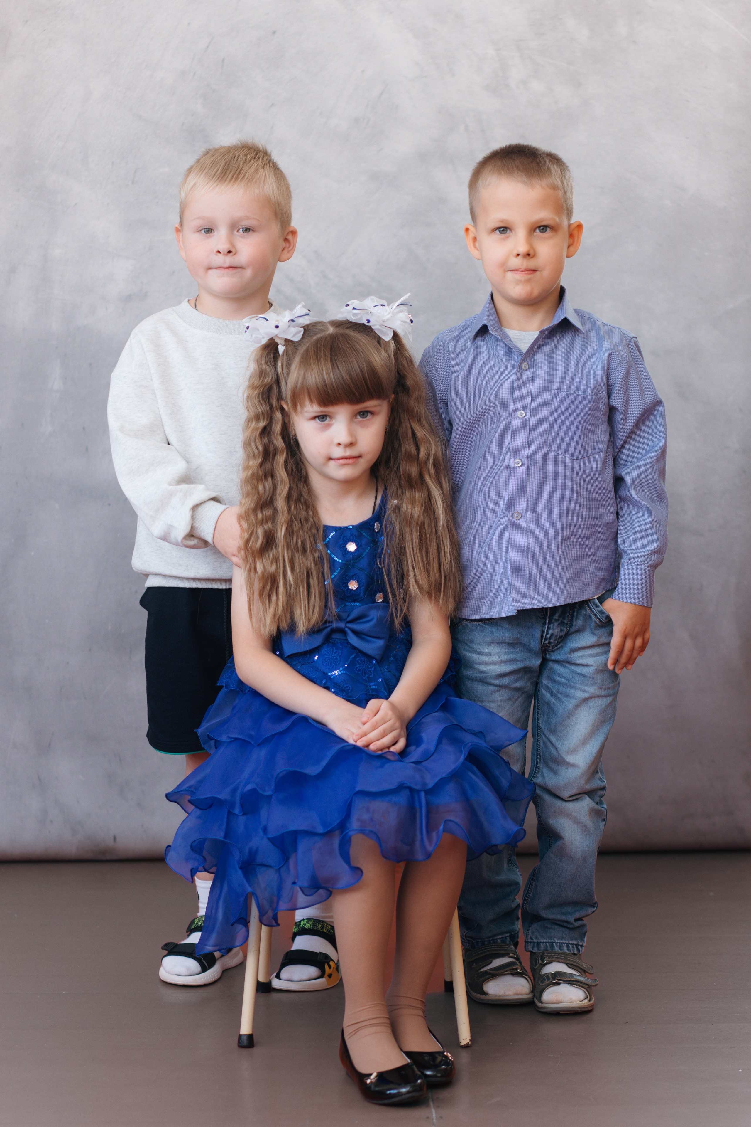 Детский сад № 20. Фотосессия для выпускного альбома. Студия выпускных альбомов Остров