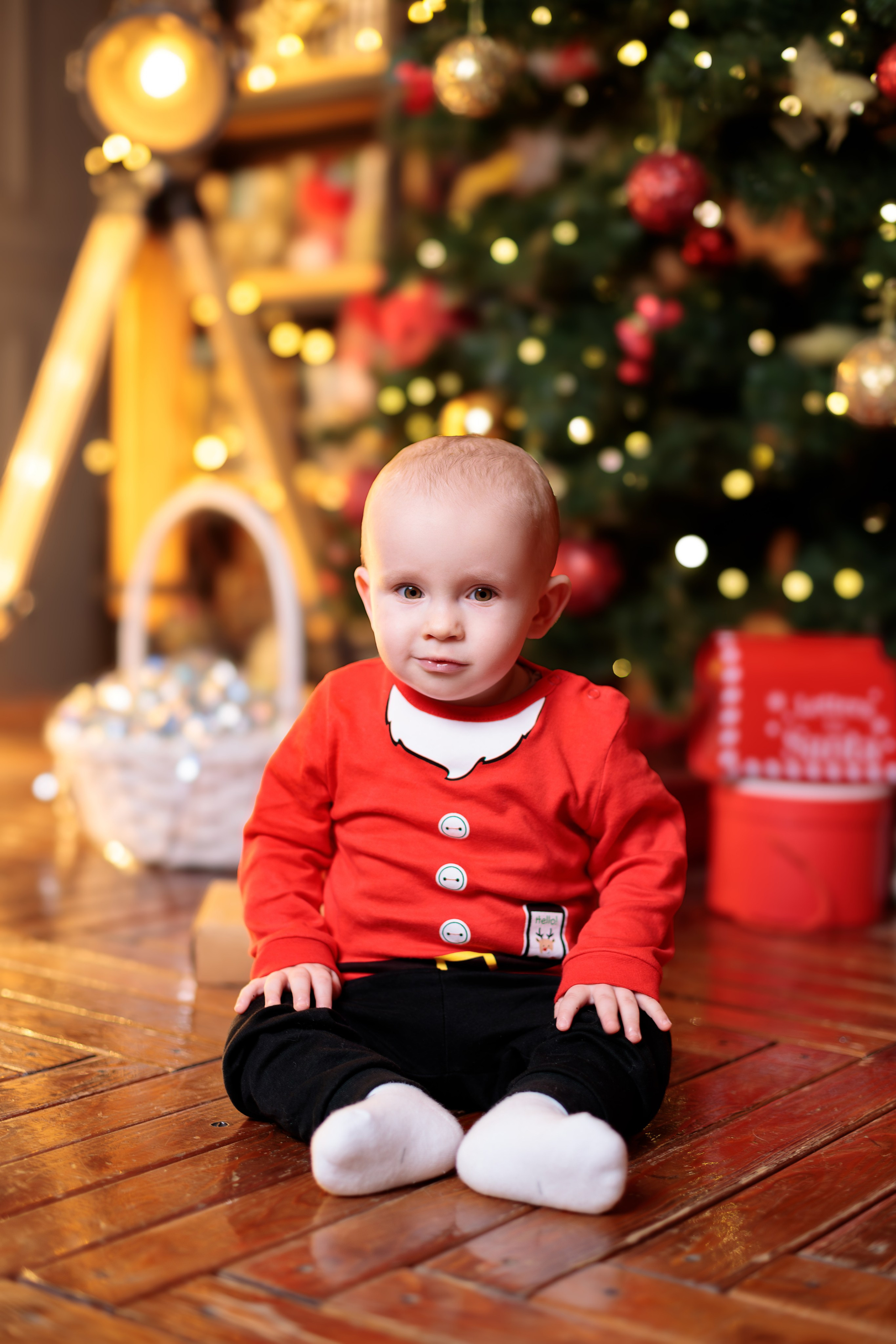 Новогодняя съёмка семьи Ларисы. Семейный Фотограф в Красноярске Крохалев Сергей