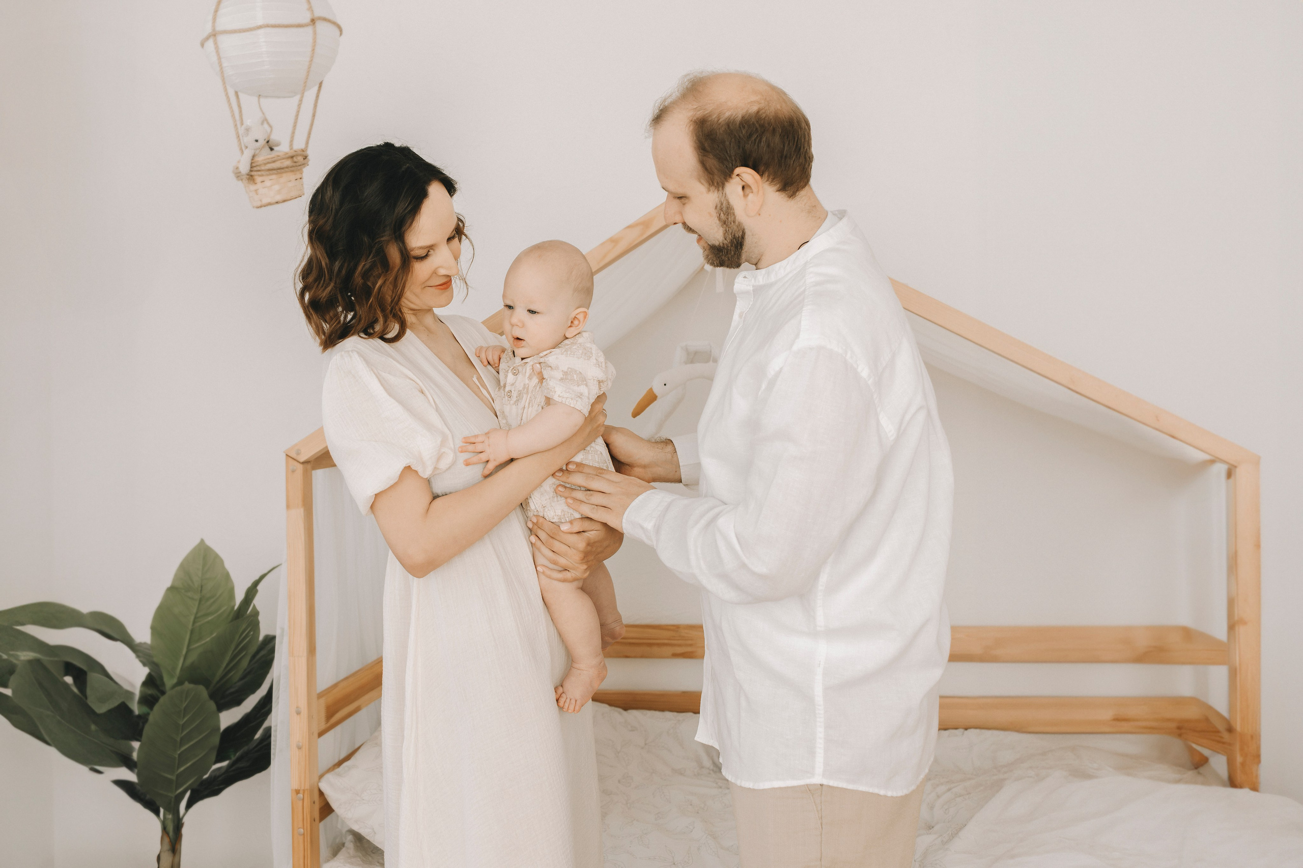 Семейная фотосессия Lifestyle. Фотограф новорожденных в Москве Кристина Левит