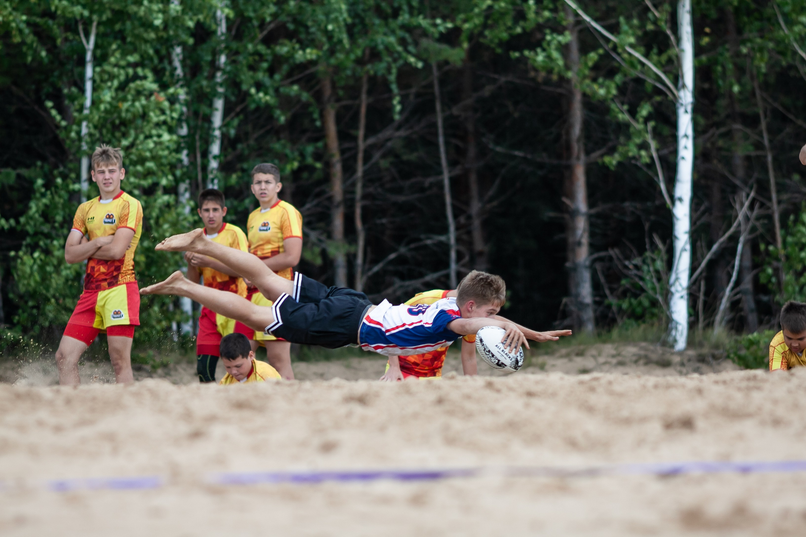 «Кубок «Молота» по пляжному Регби. Фотография