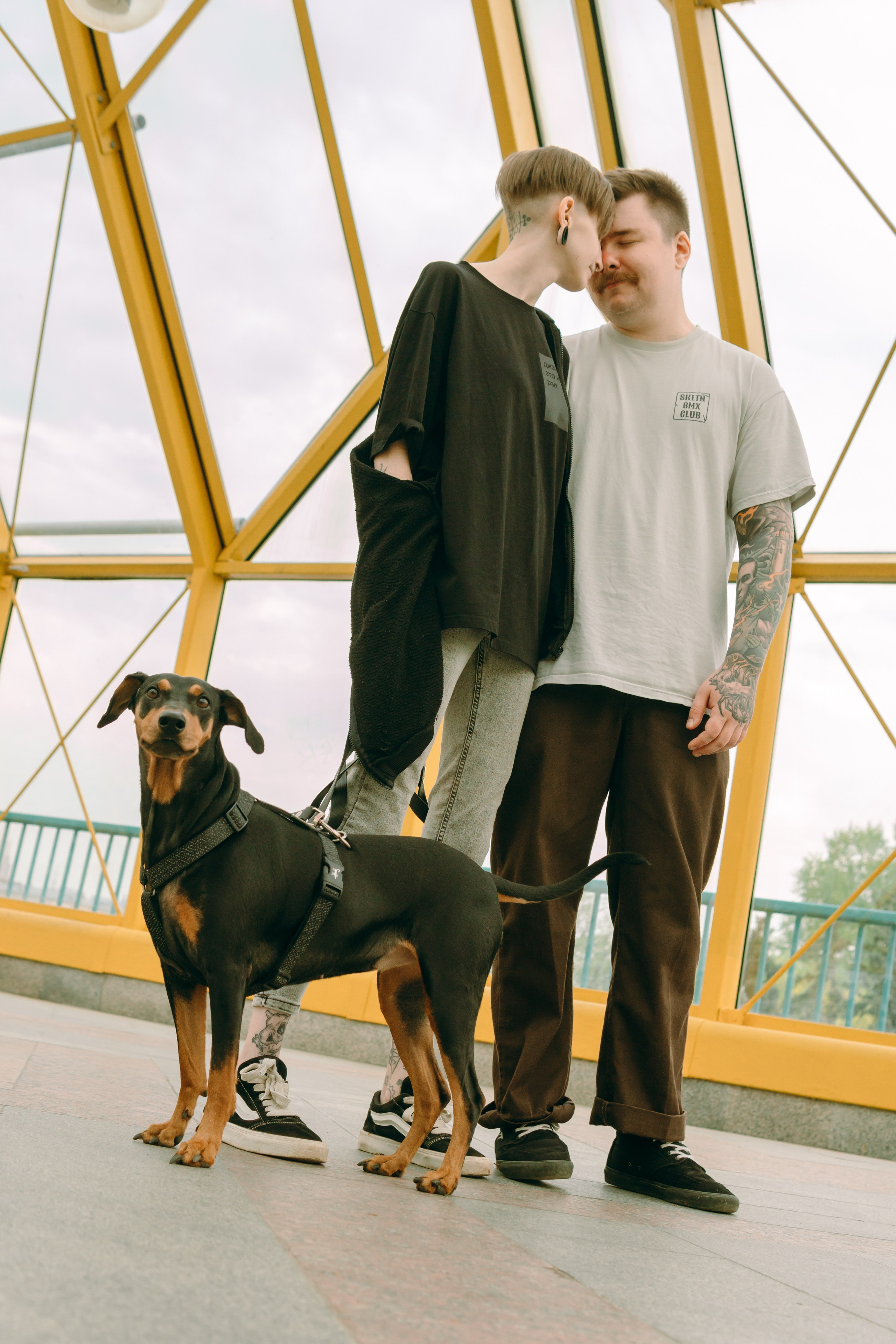 Кира, Максим и Аскара. Фотограф-анималист Ксения Воробьева, Москва