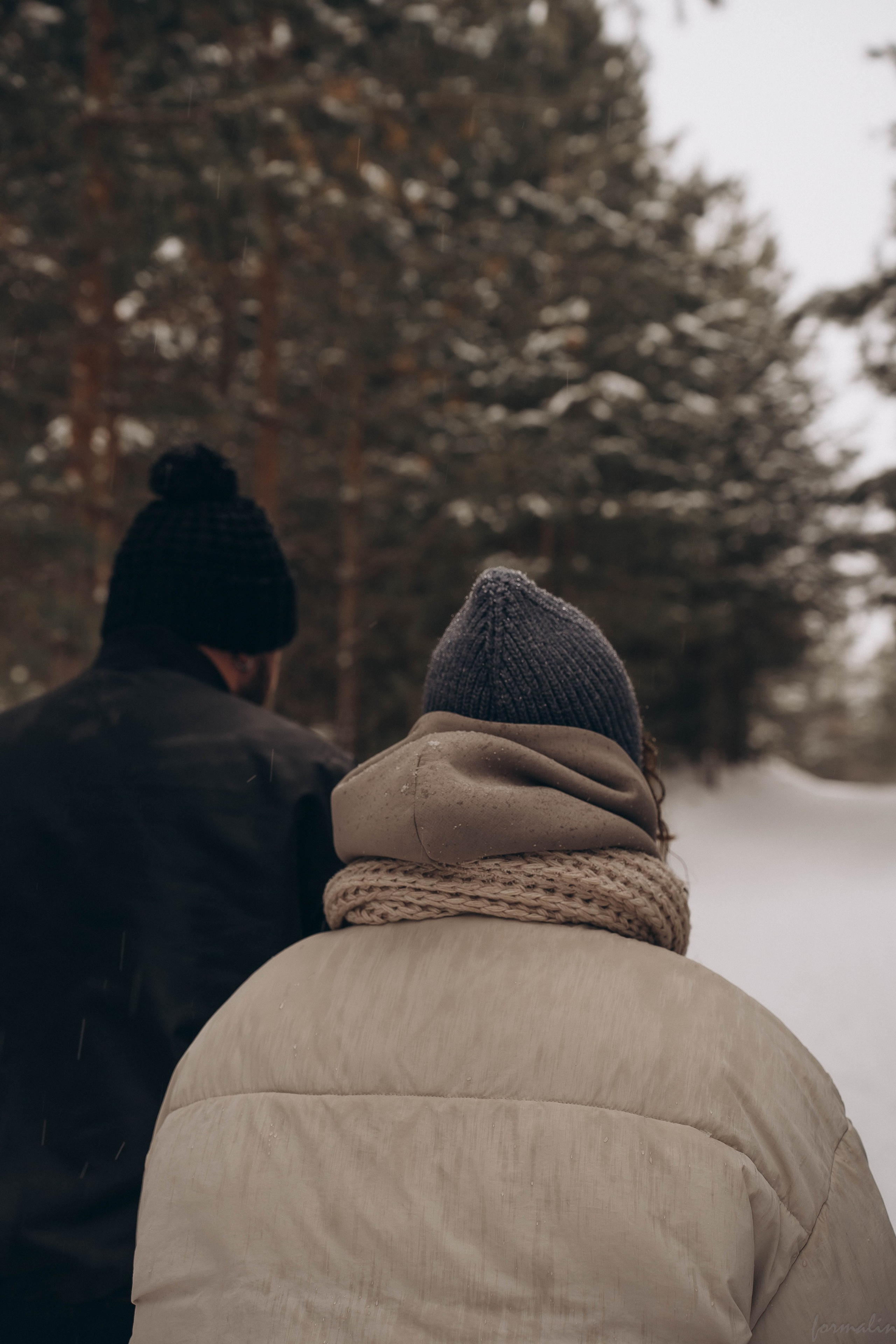 Романтичный снегопад. Алиса Никитцова | Фотограф в Казани