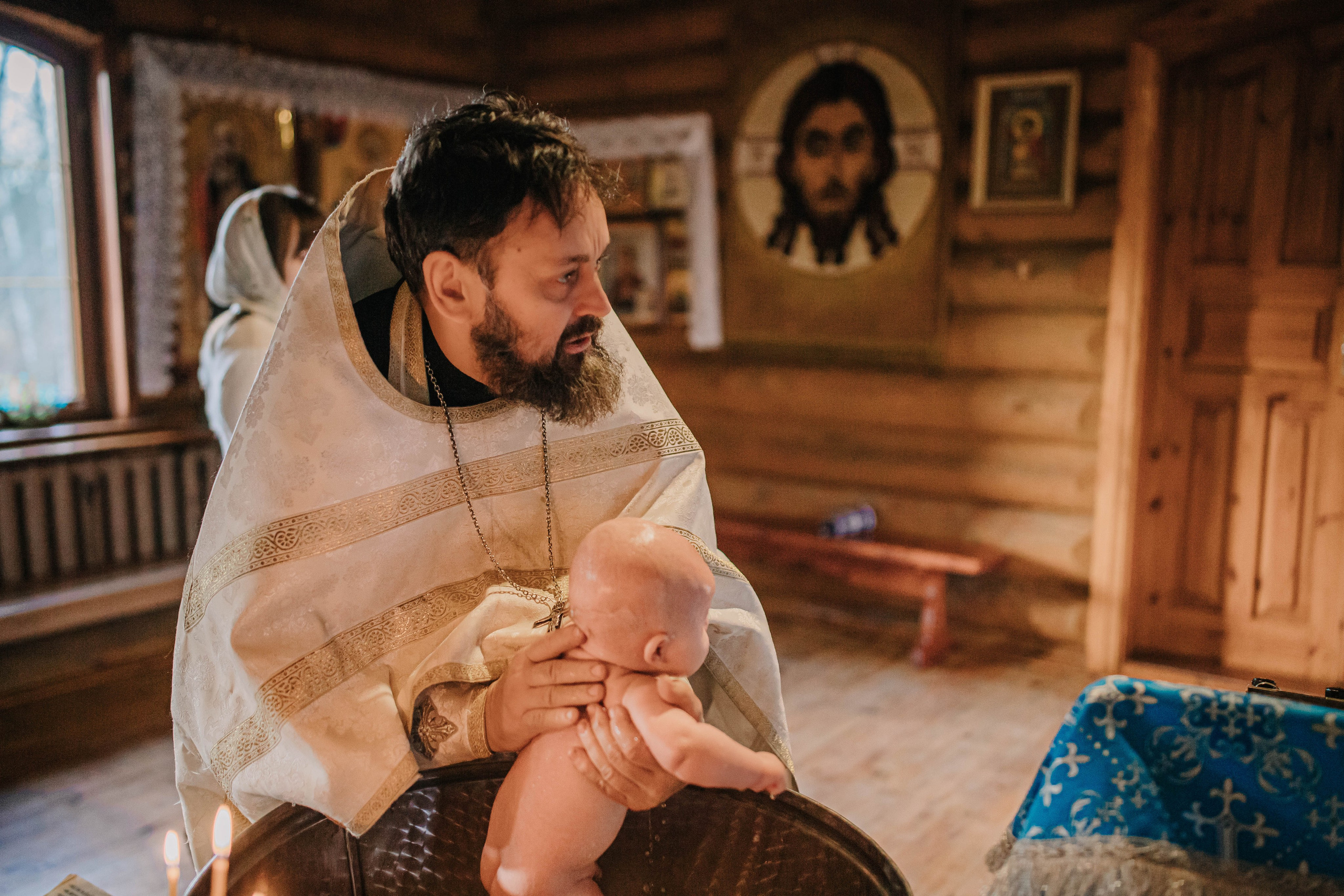 Крещение Дмитрия. Фотограф Дарья Маташкова