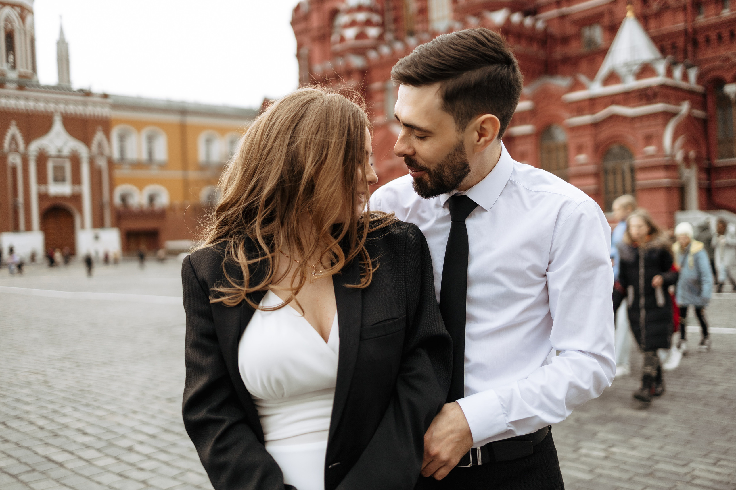 Свадебная прогулка по центру Москвы. Семейный Фотограф в Москве Евгения Симоненко