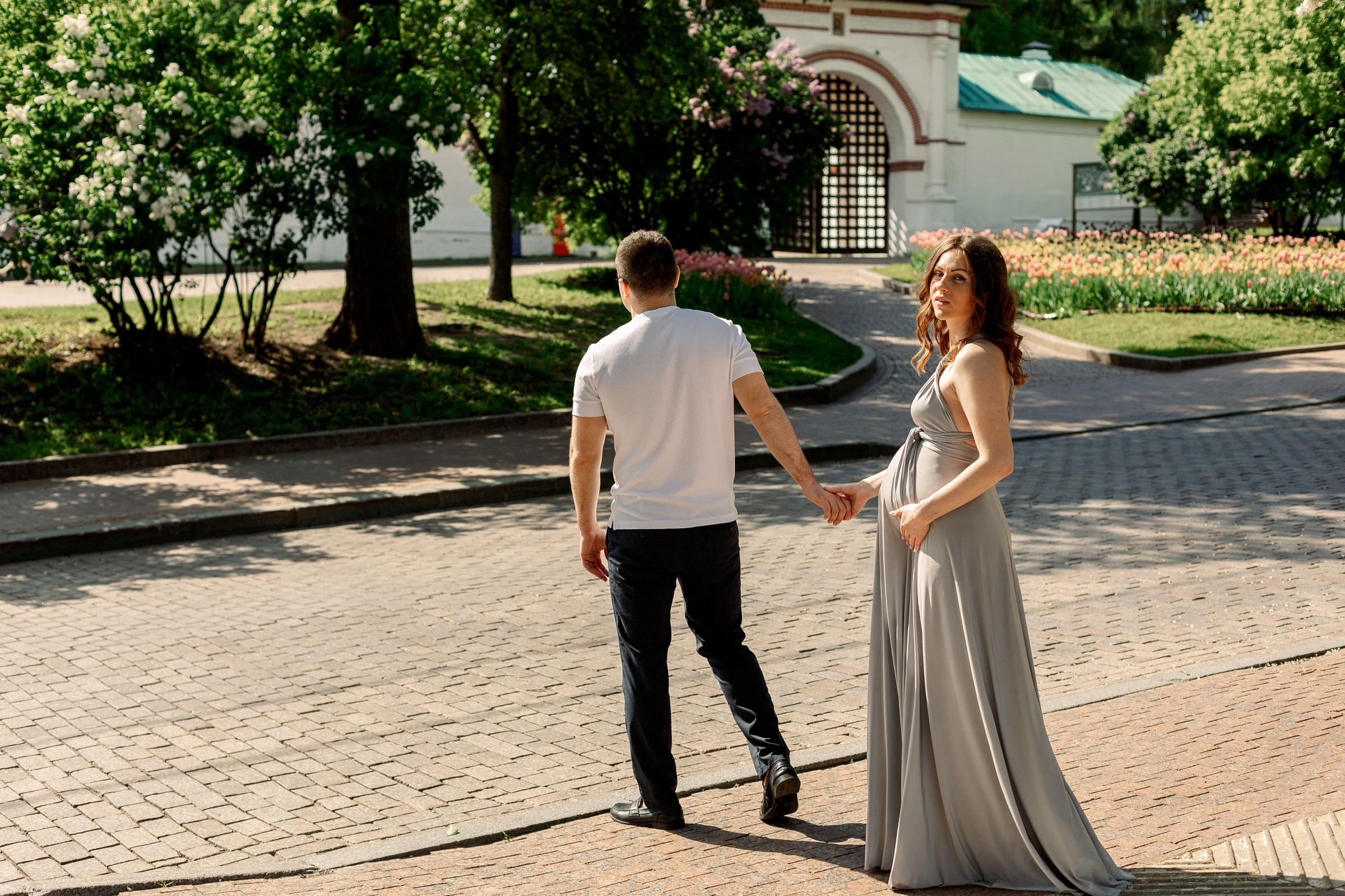 Беременная фотосессия в Коломенском. Семейный Фотограф в Москве Евгения Симоненко