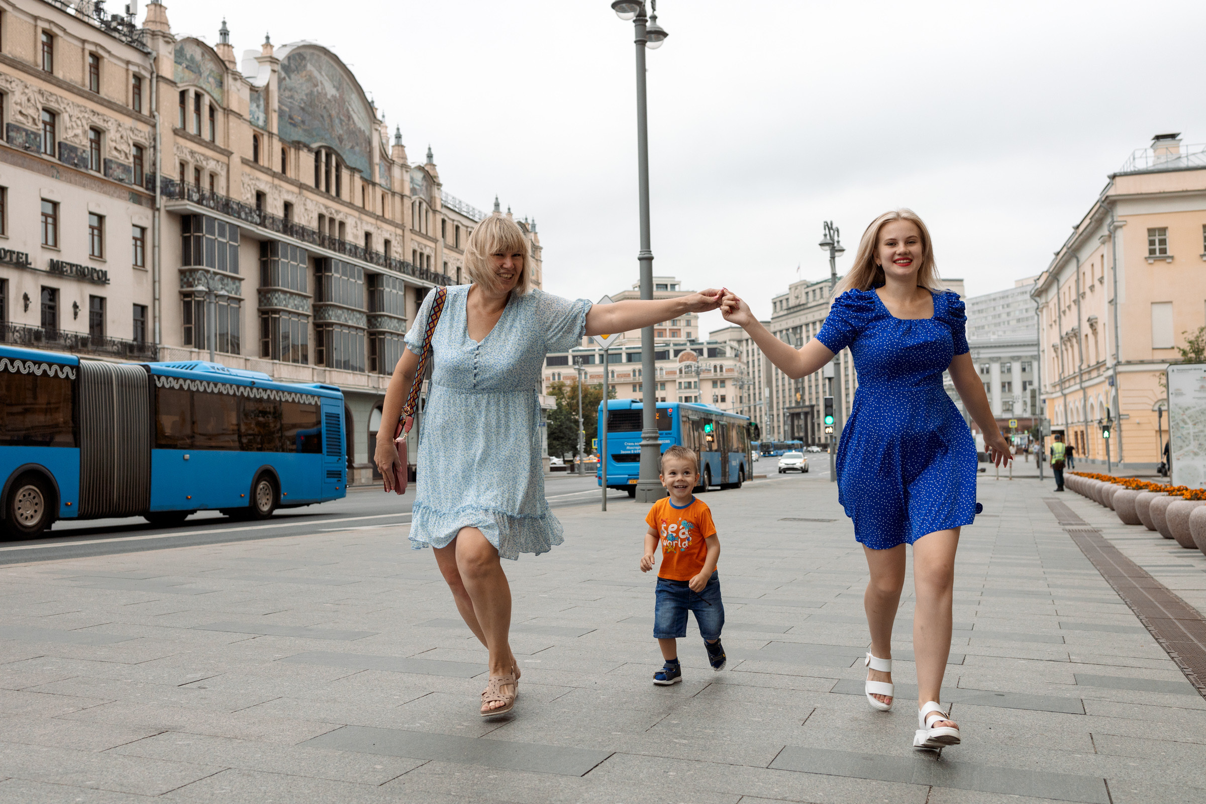 Прогулка по Москве. Семейный Фотограф в Москве Евгения Симоненко