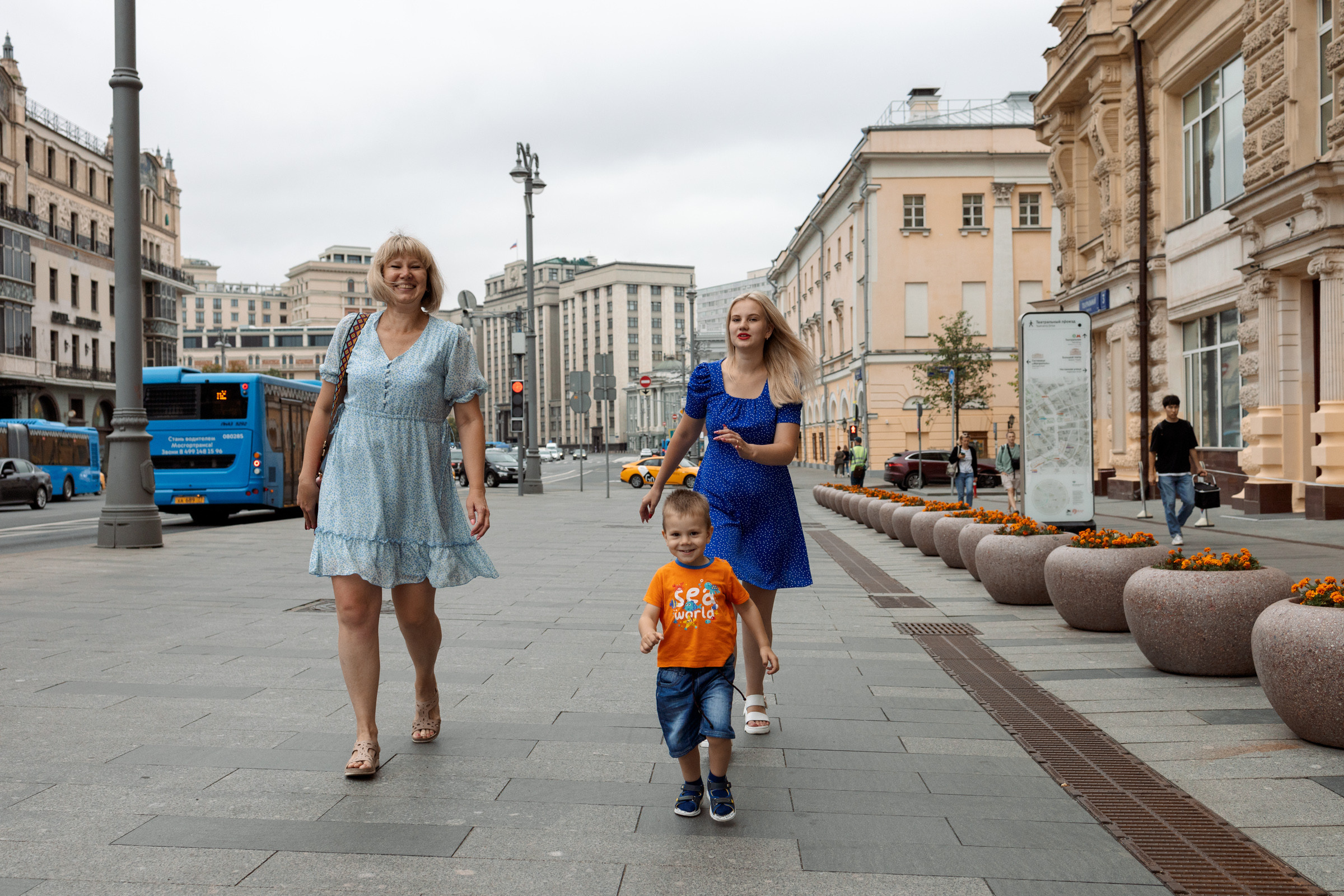 Прогулка по Москве. Семейный Фотограф в Москве Евгения Симоненко