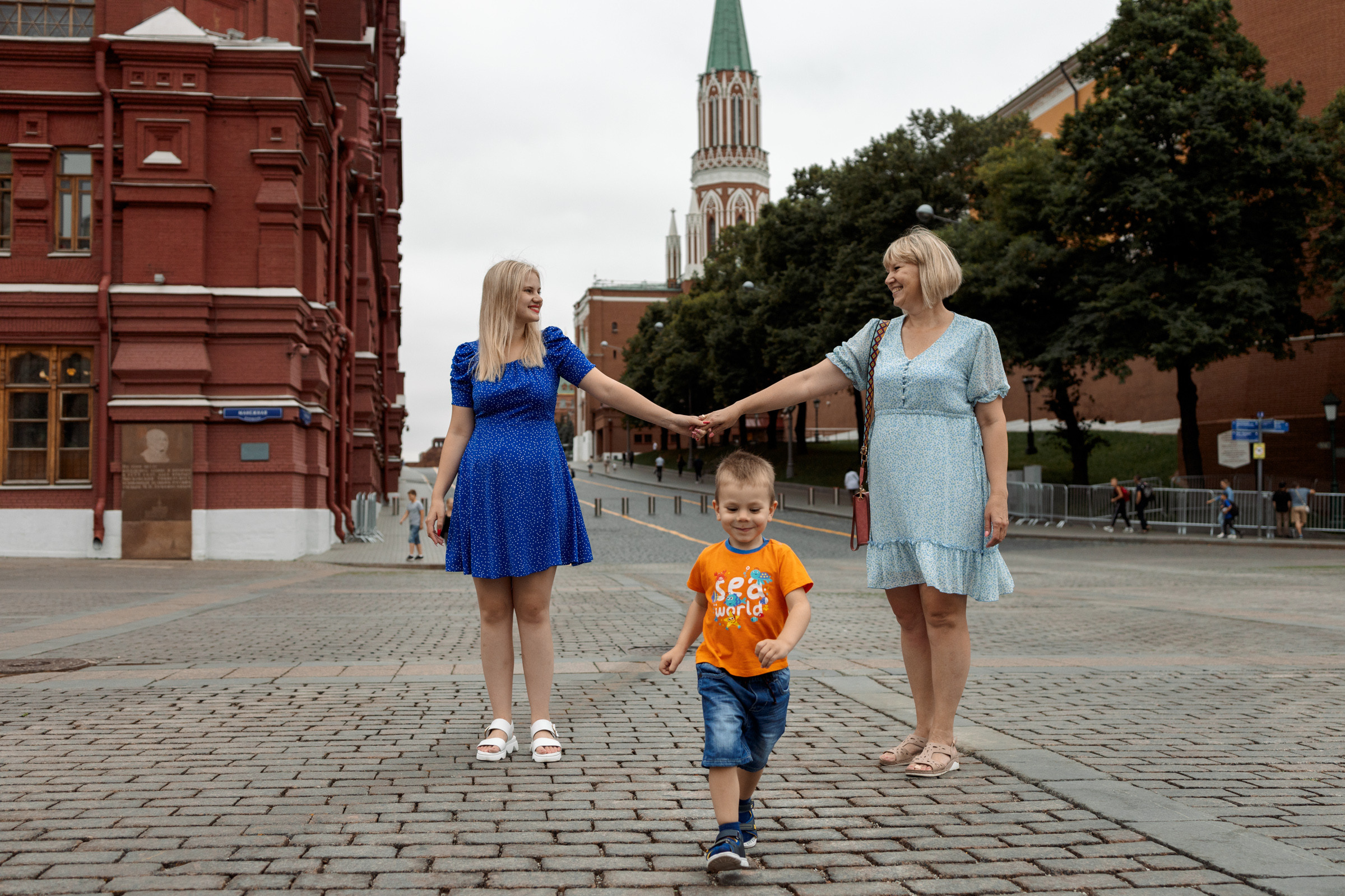 Прогулка по Москве. Семейный Фотограф в Москве Евгения Симоненко