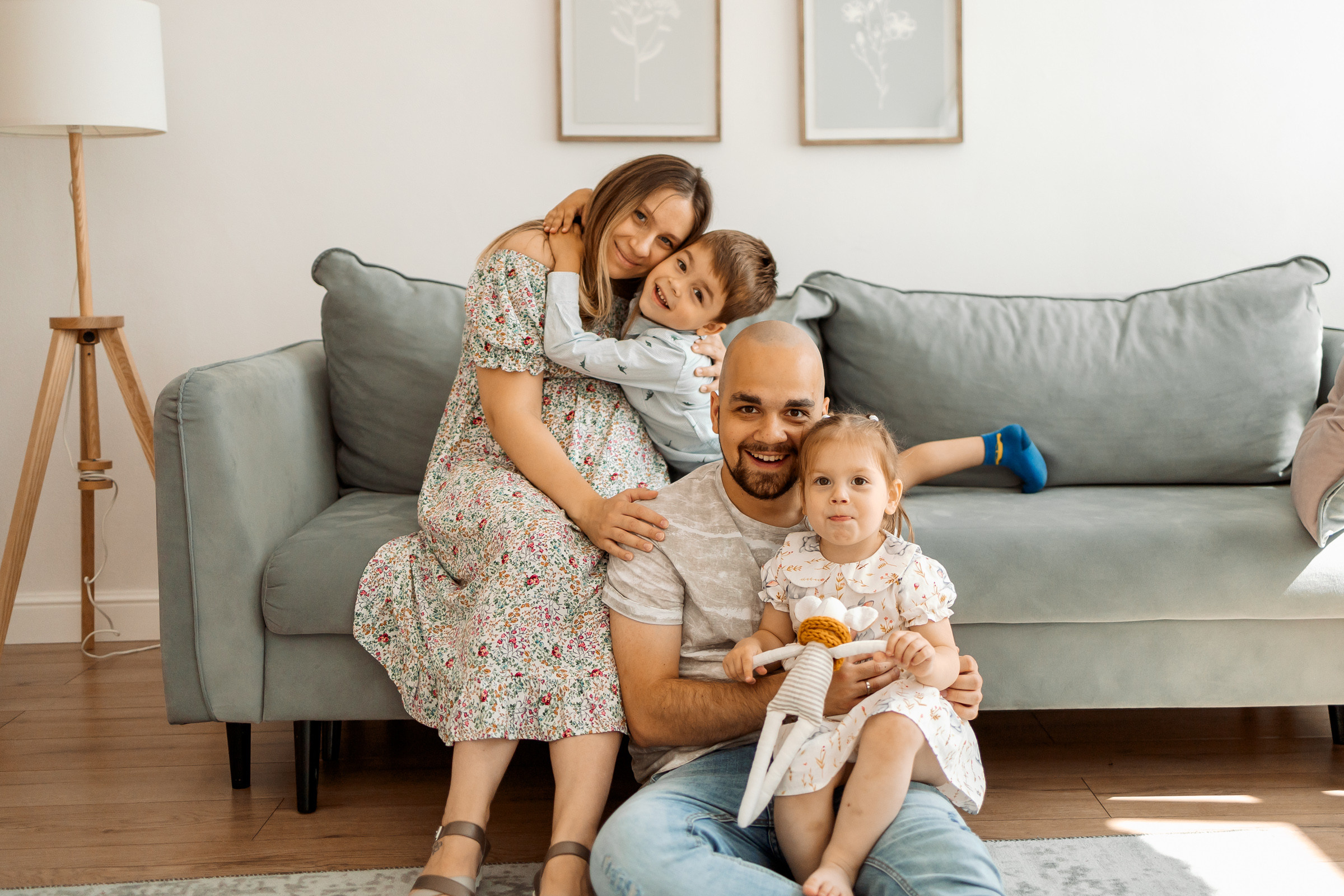 Семейная история. Семейный Фотограф в Москве Евгения Симоненко