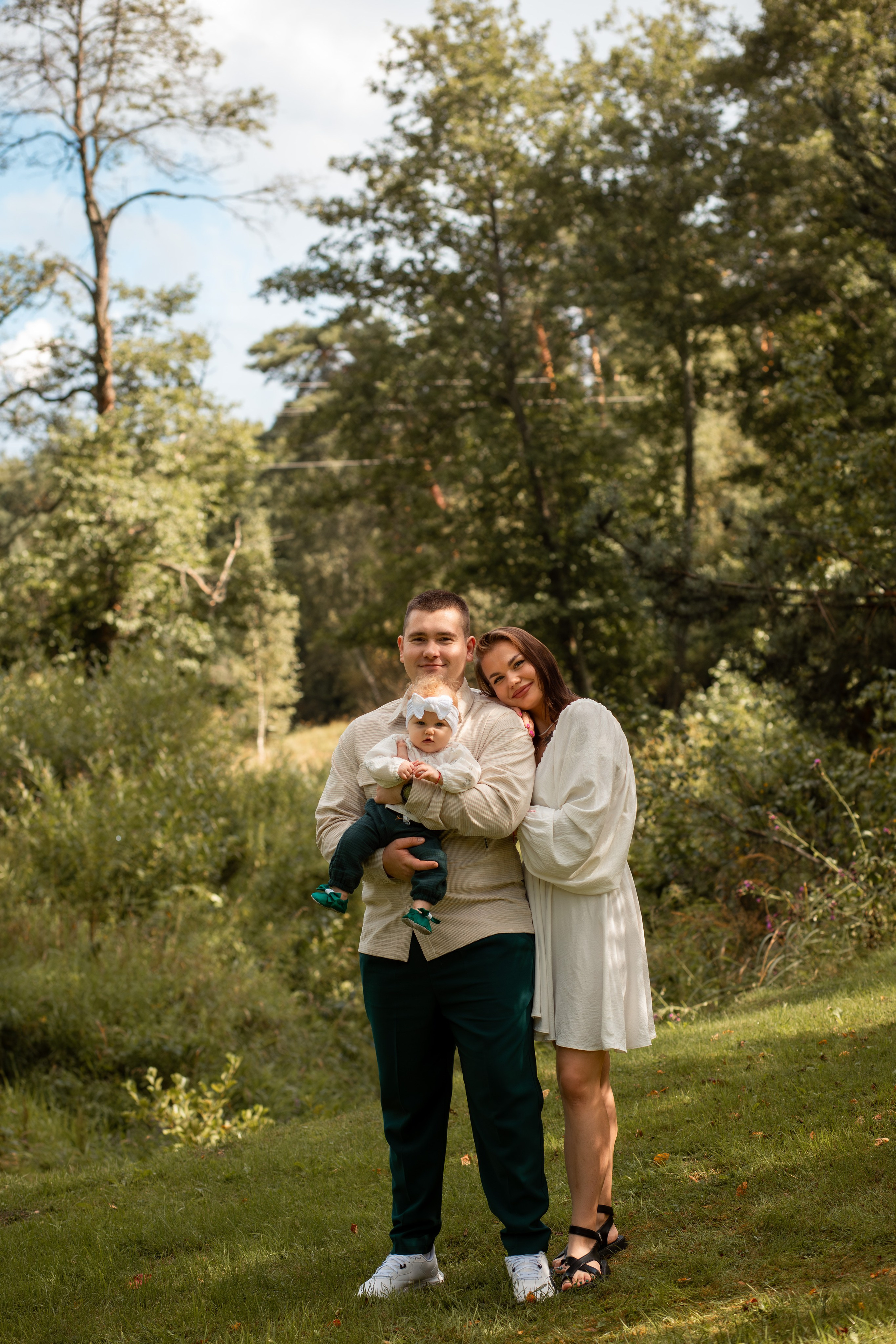 Семейная фотосессия на природе. Женский и семейный фотограф в Москве и Юхнове Татьяна Анисимова