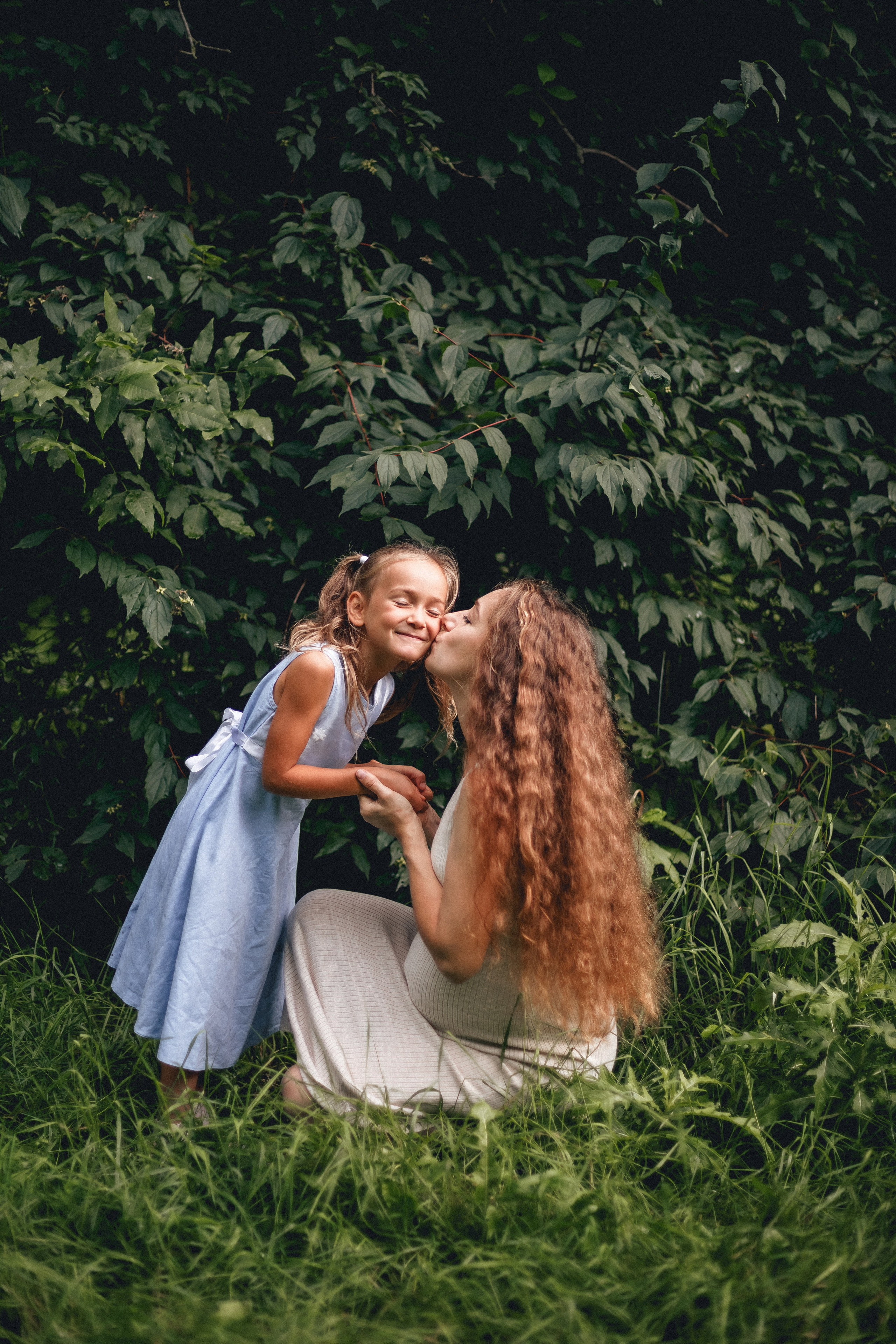 Настя и дочери. Домашняя съёмка. Фотограф в Москве Базанова Дарья
