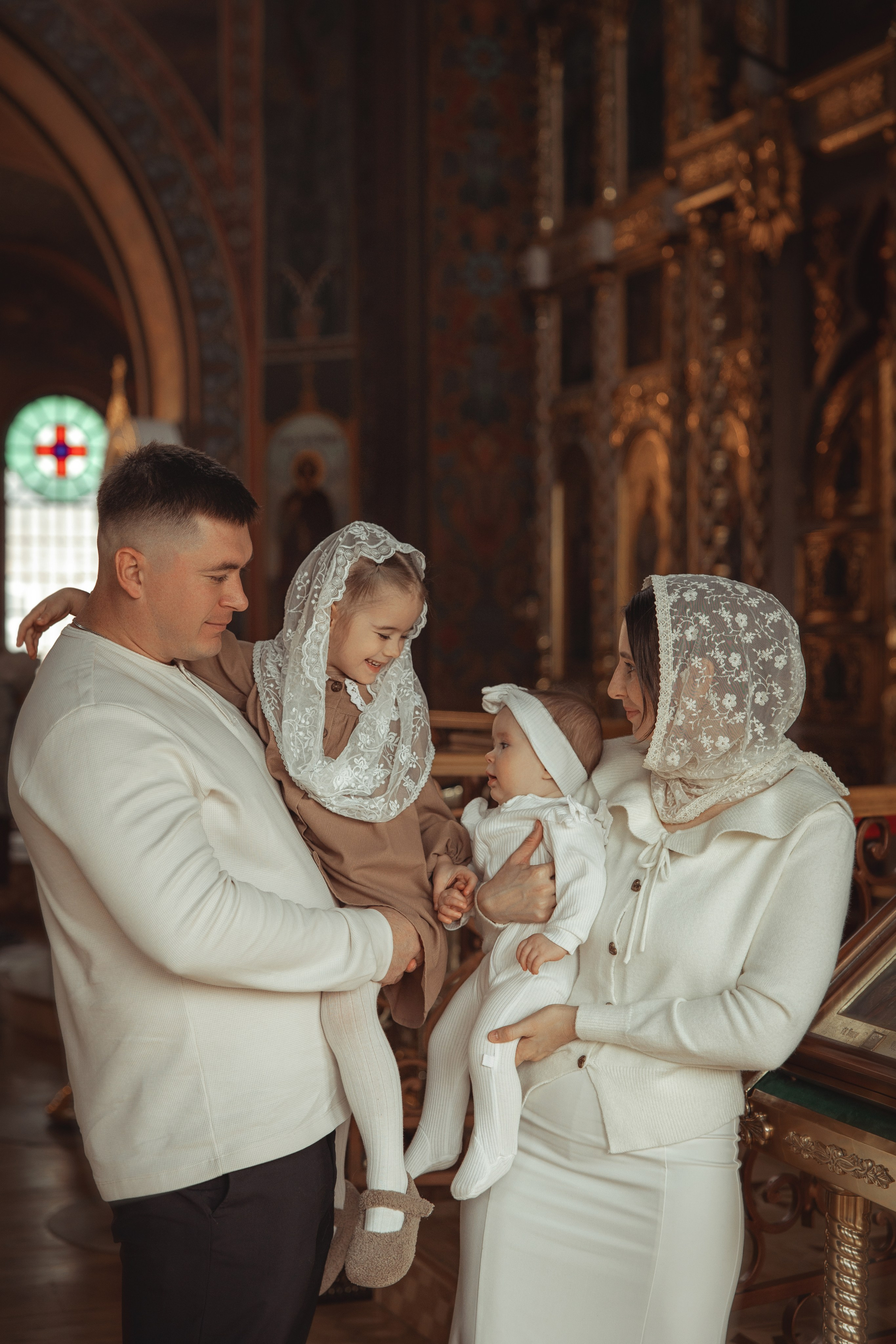 Таинство Крещения Василисы. Свято-Троицкий собор, г. Краснодар. Фотограф на Крещение и Венчание Краснодарский край — Гранкина Юлия