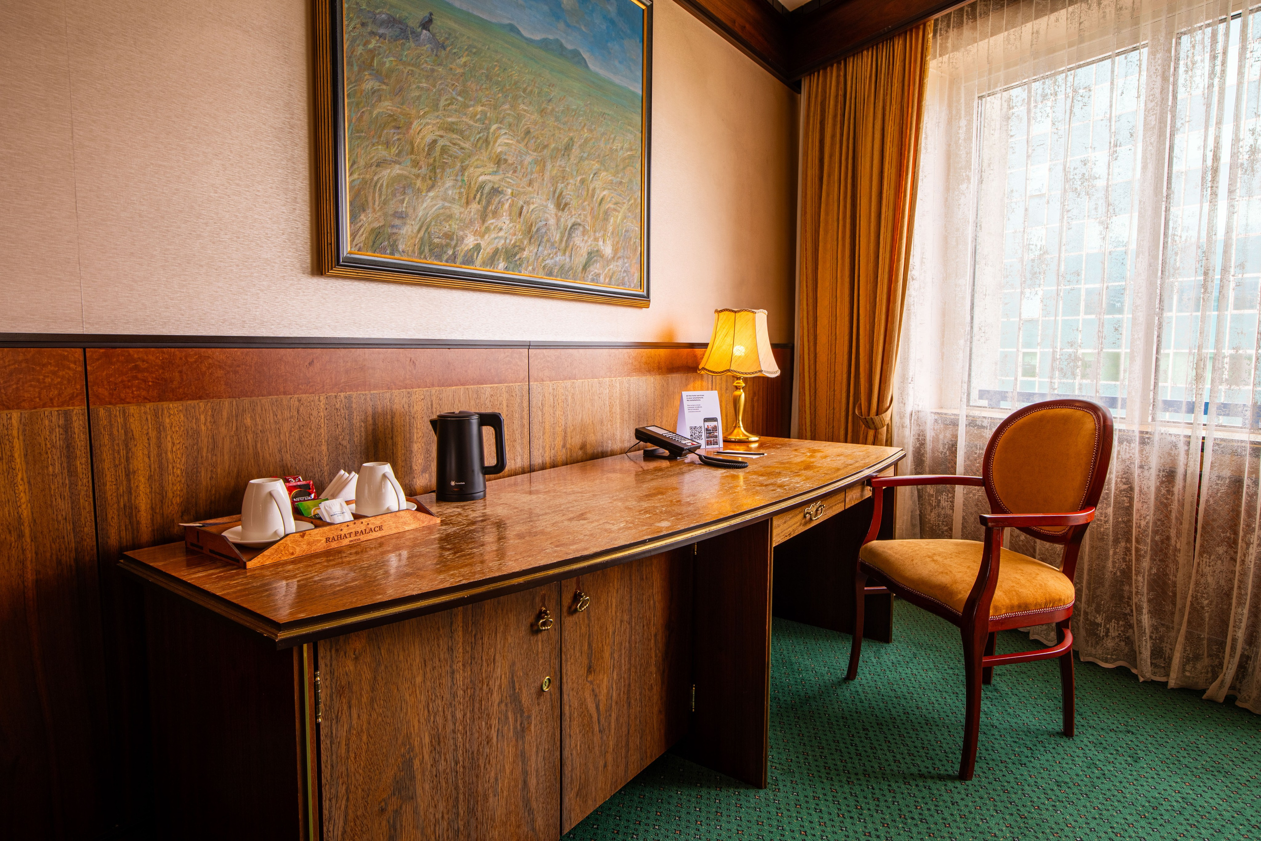 Интерьерная съёмка отеля «RAHAT PALACE»