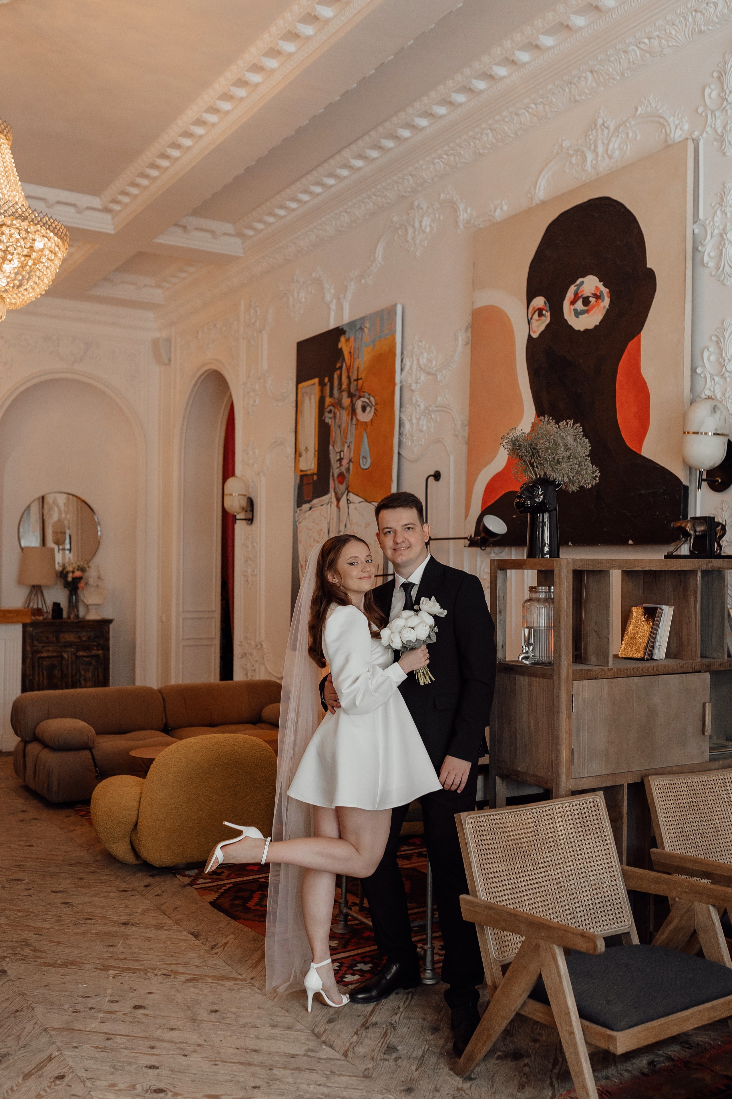 свадебная фотосессия в особняке роял 