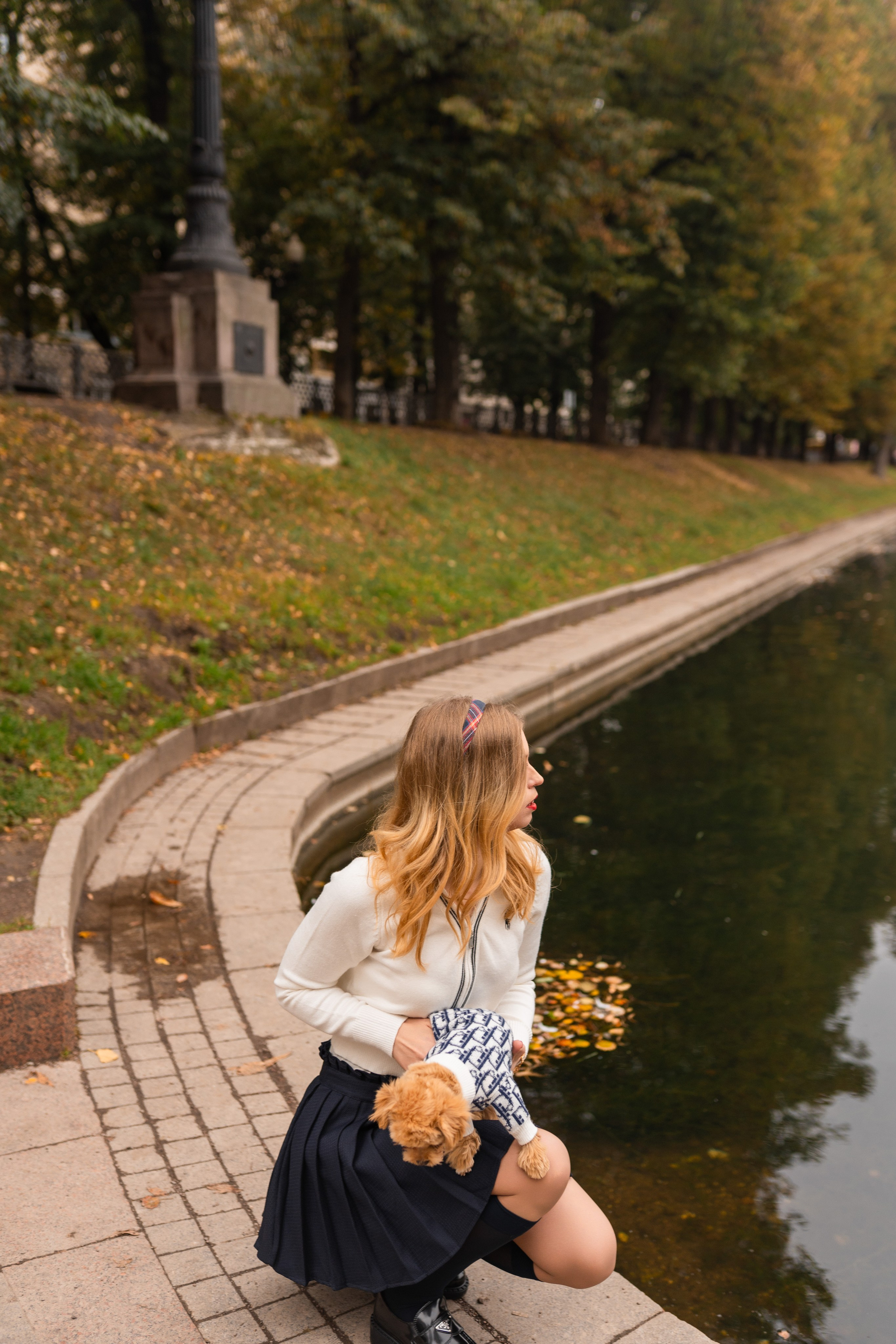 Индивидуальная прогулка на Патриках. Свадебный фотограф в Москве Анна Полушина