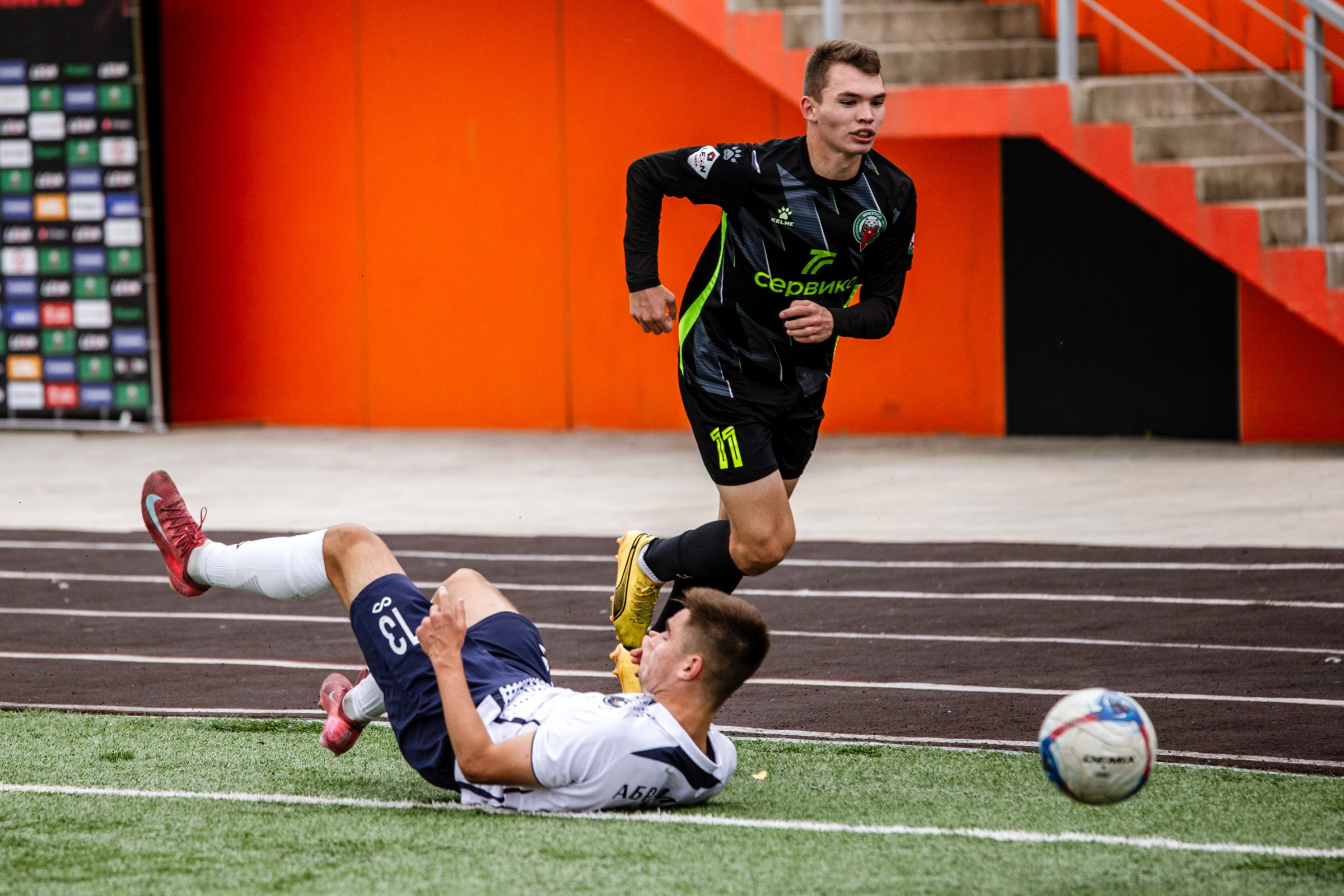 Первенство России по футболу LEON-Вторая лига Б | ФК Иркутск — Космос (Долгопрудный) | 14.09.25. Фотограф в Иркутске Евгения Айвазова