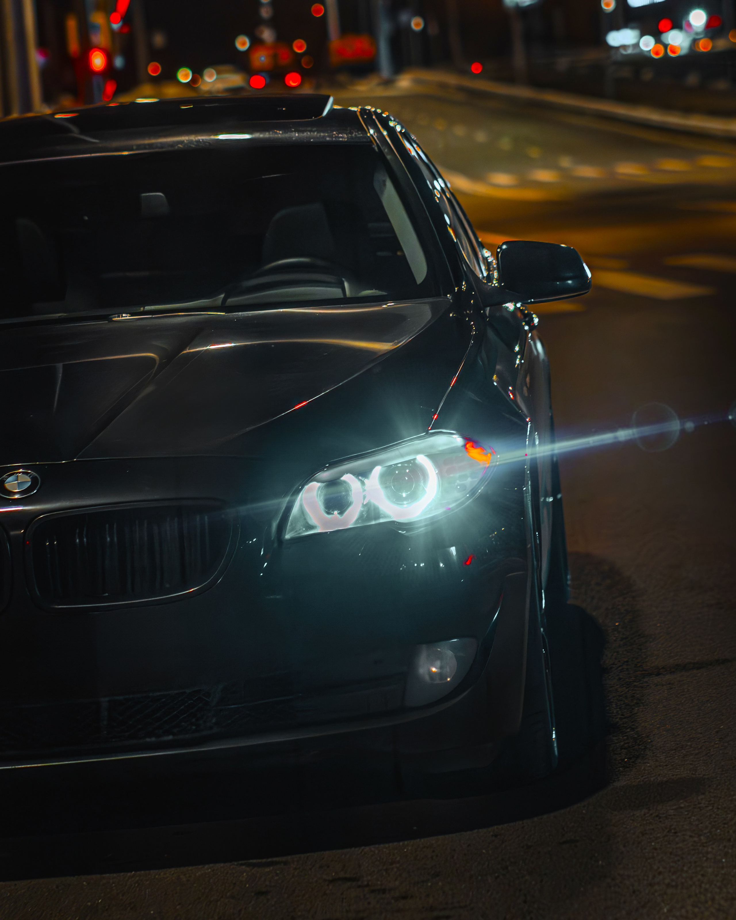 BMW F10 530D. Автомобильный фотограф в Москве