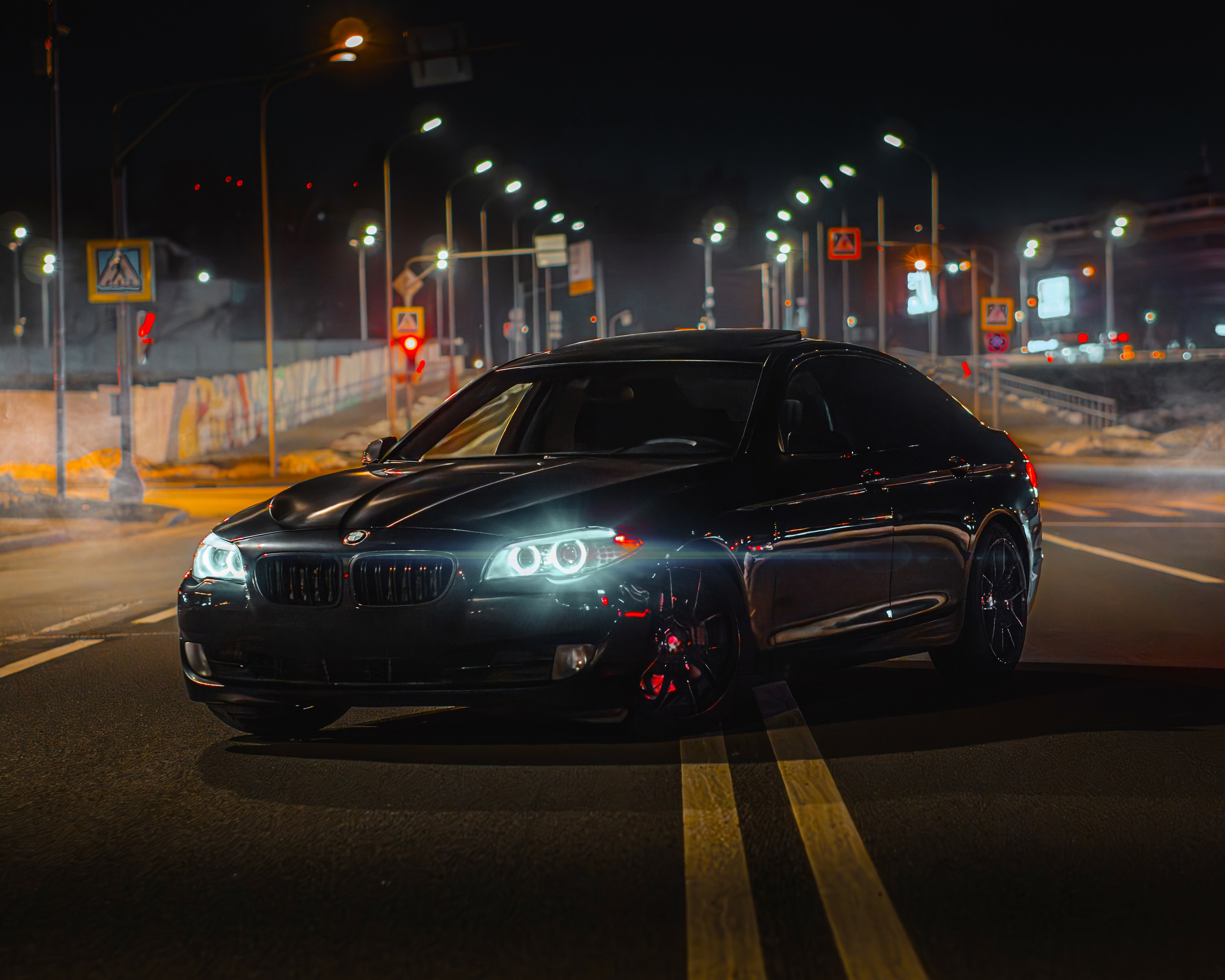 BMW F10 530D. Автомобильный фотограф в Москве