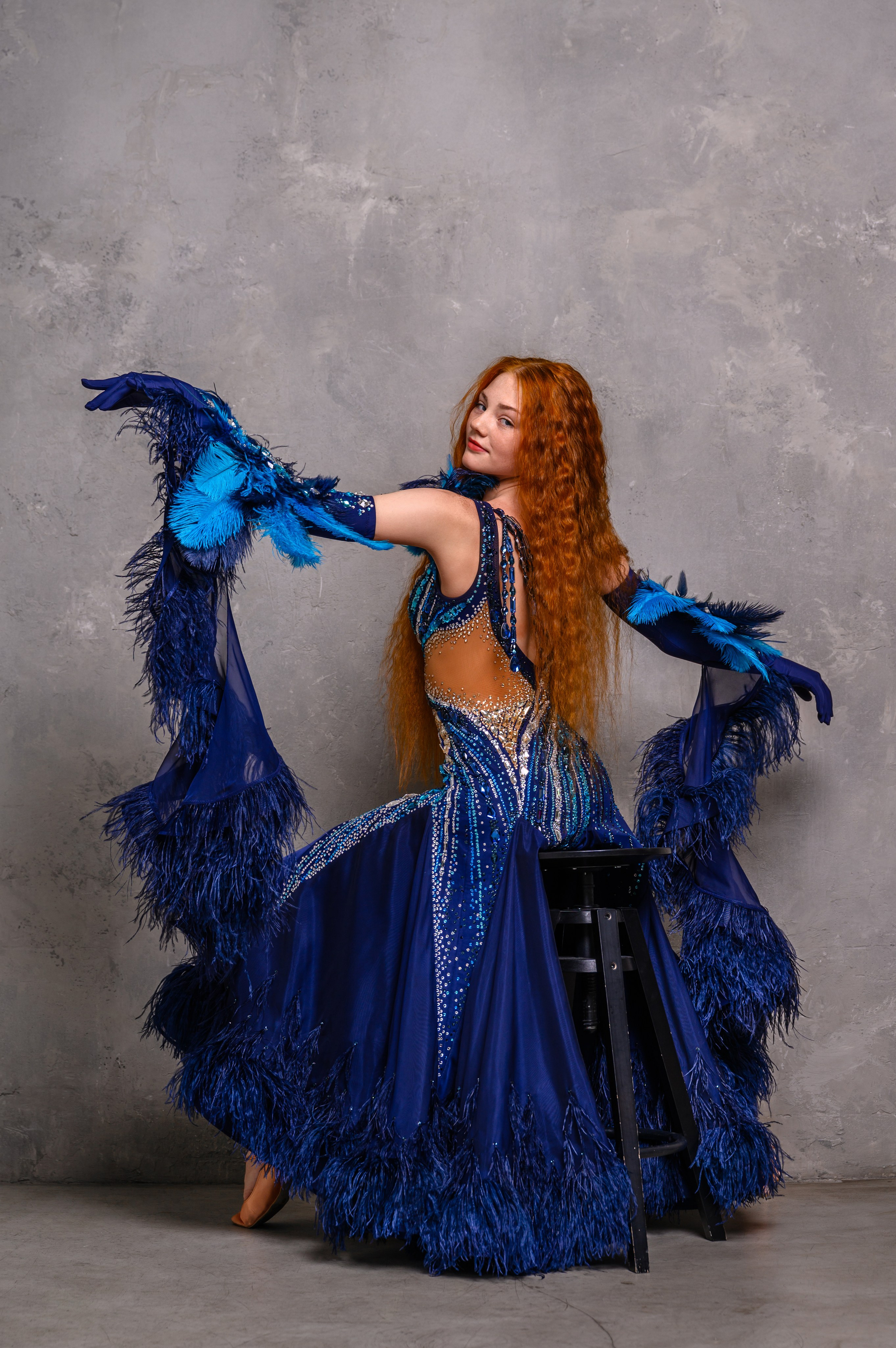 Студийная танцевальная съемка. Фотограф Светозар Андреев