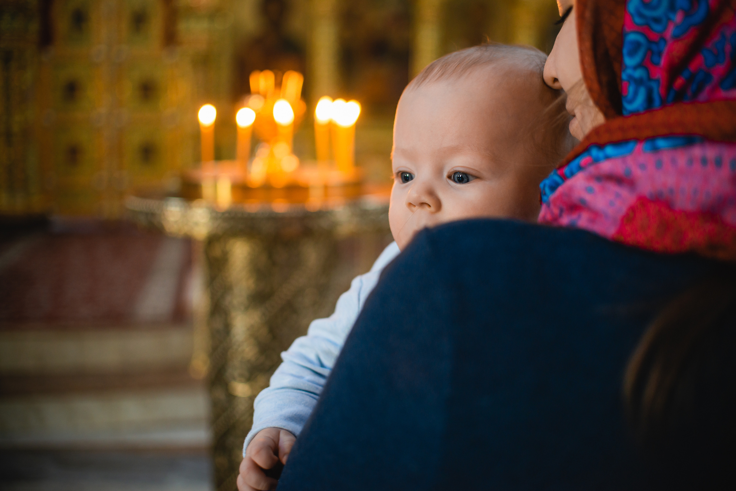 Крещение Артёма. Семейный и свадебный фотограф в Москве и Подмосковье Еремина Александр