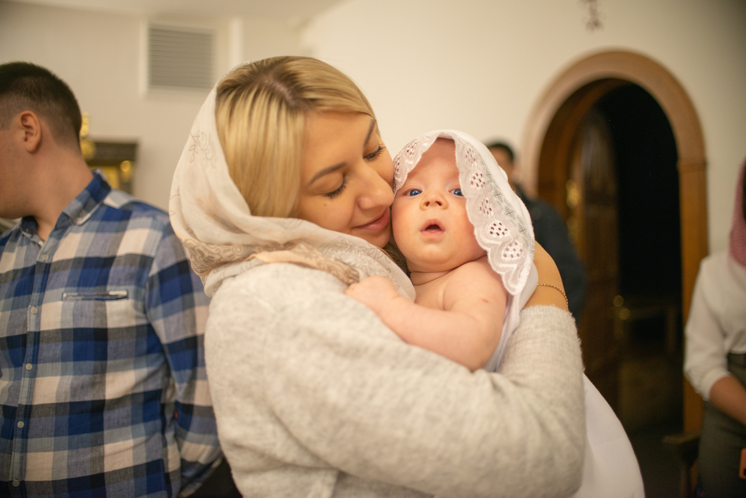 Крещение Артёма. Семейный и свадебный фотограф в Москве и Подмосковье Еремина Александр