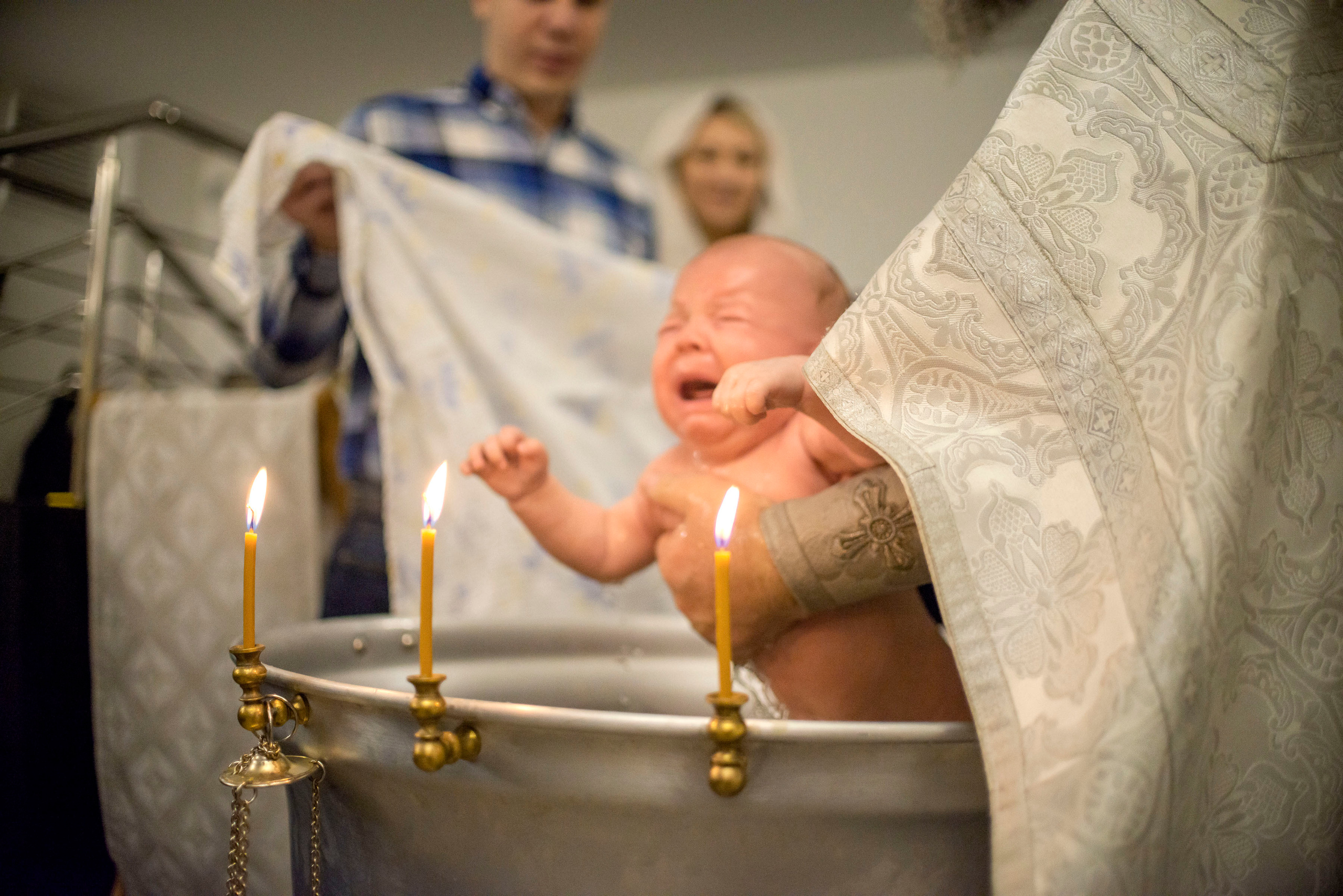 Крещение Артёма. Семейный и свадебный фотограф в Москве и Подмосковье Еремина Александр