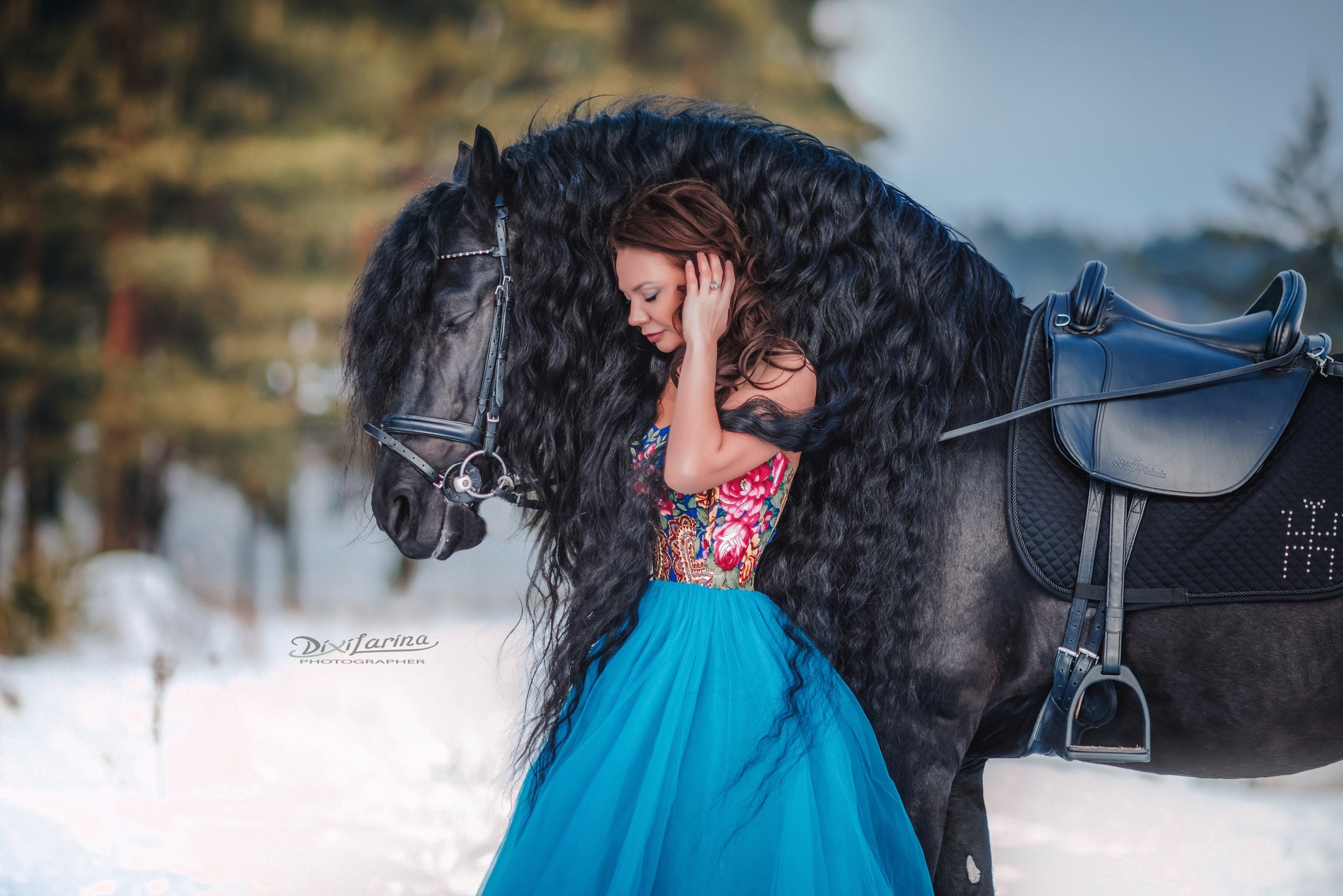 Примеры зимних образов фото Дикси Ларина. Фотограф Варвара Ермоленко