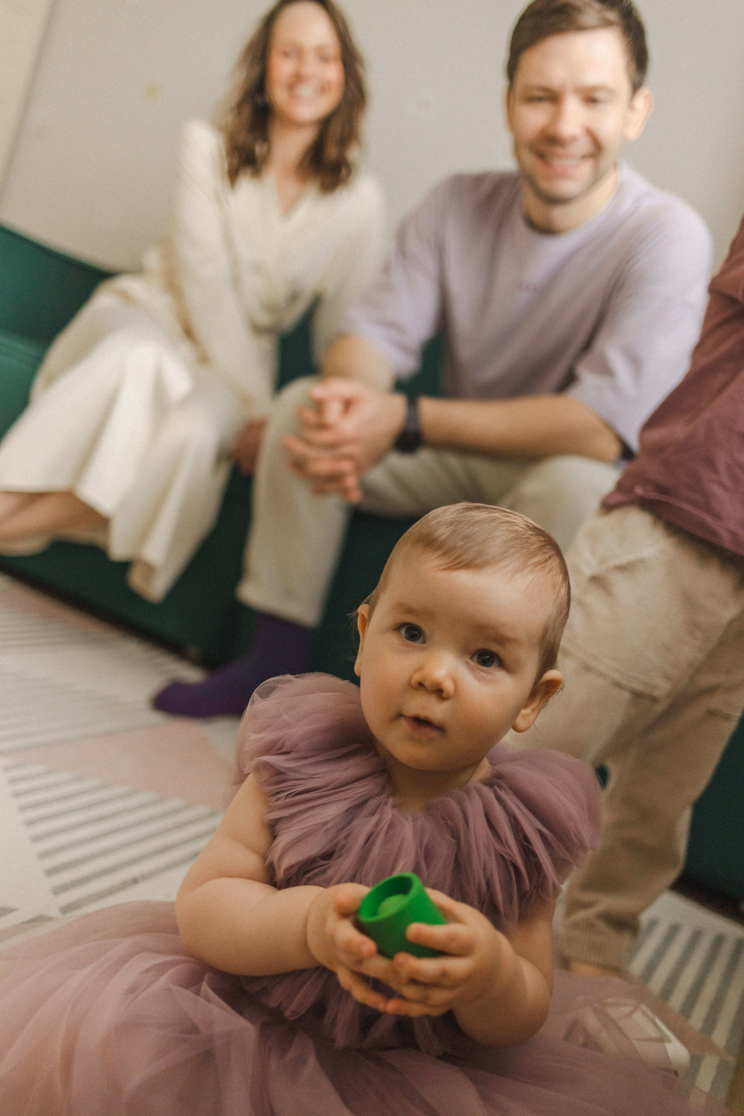 Аглае 1 годик. Семейный фотограф в Москве