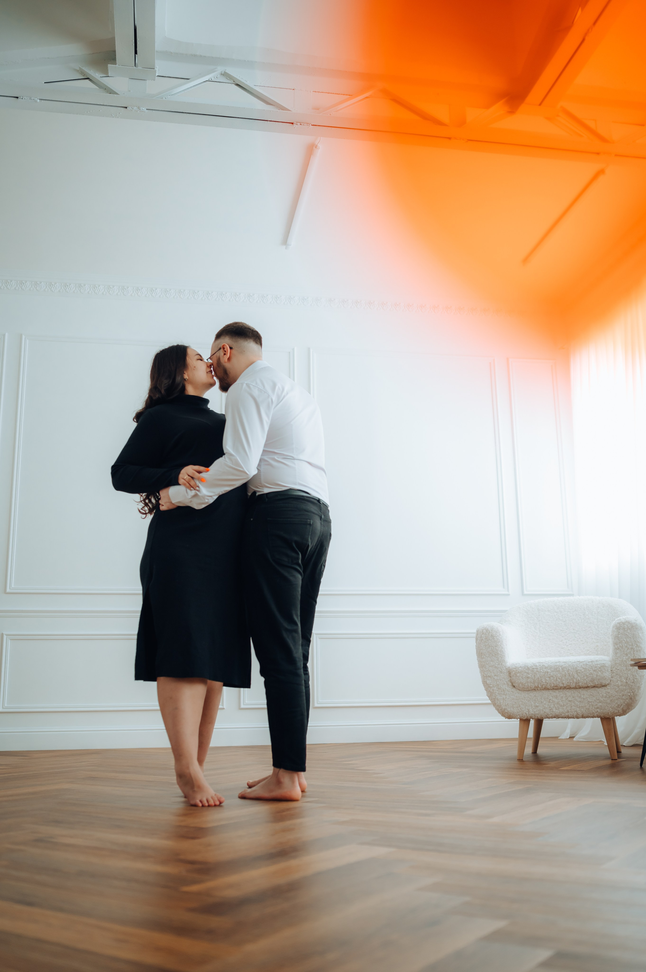 Хитрая лиса и добрый кот. Детский и семейный фотограф Катерина Мишина