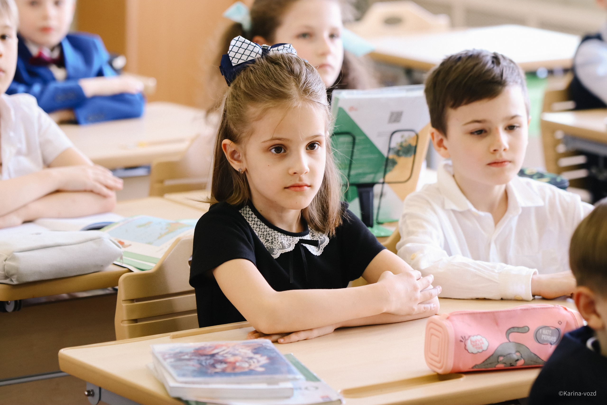 Один день из жизни младшеклассников. Репортажный фотограф в Москве и Зеленограде Karina-vozd