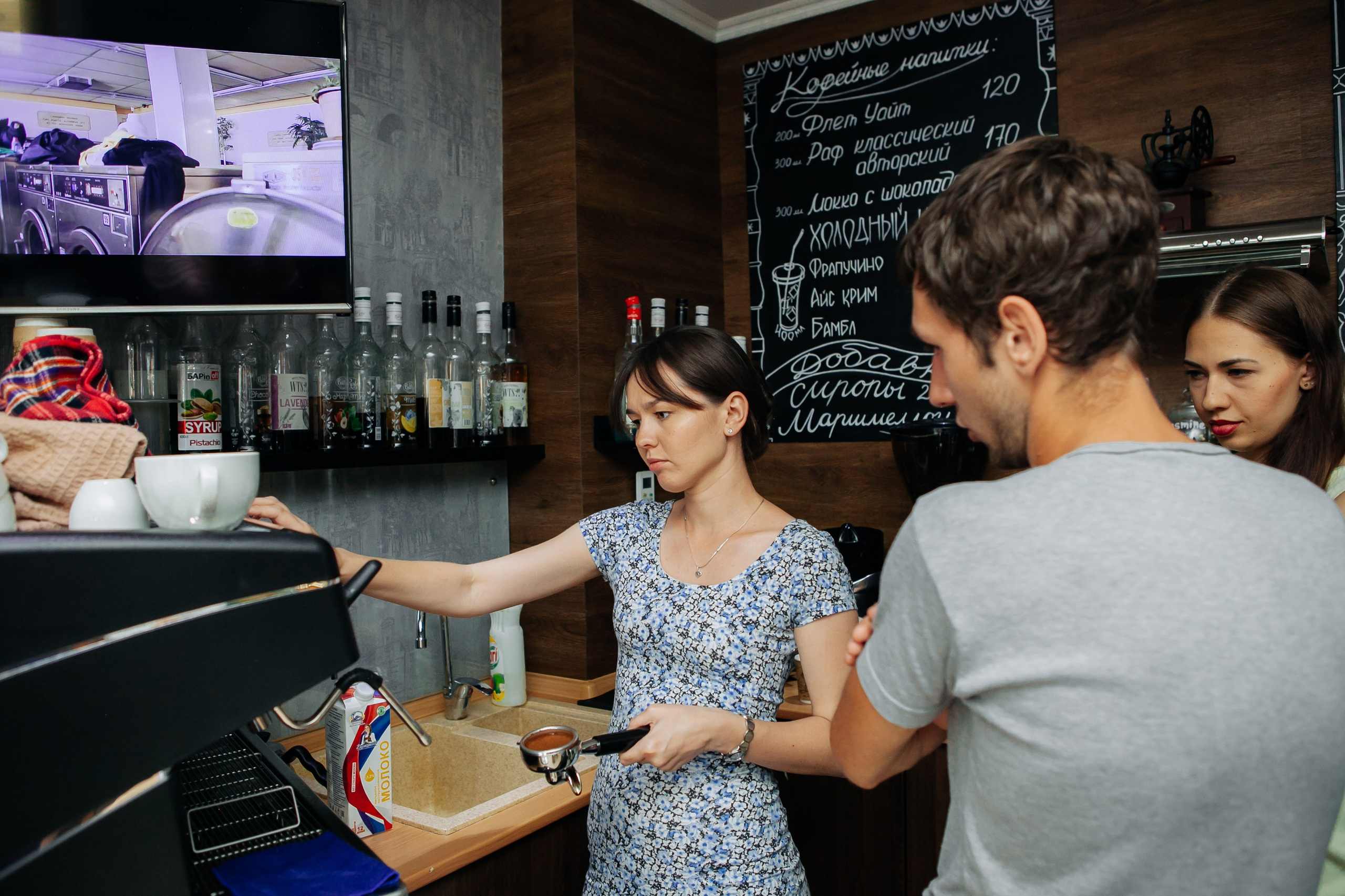 Мастер-класс по приготовлению кофе. Фотограф в Иркутске Анастасия Григорьева