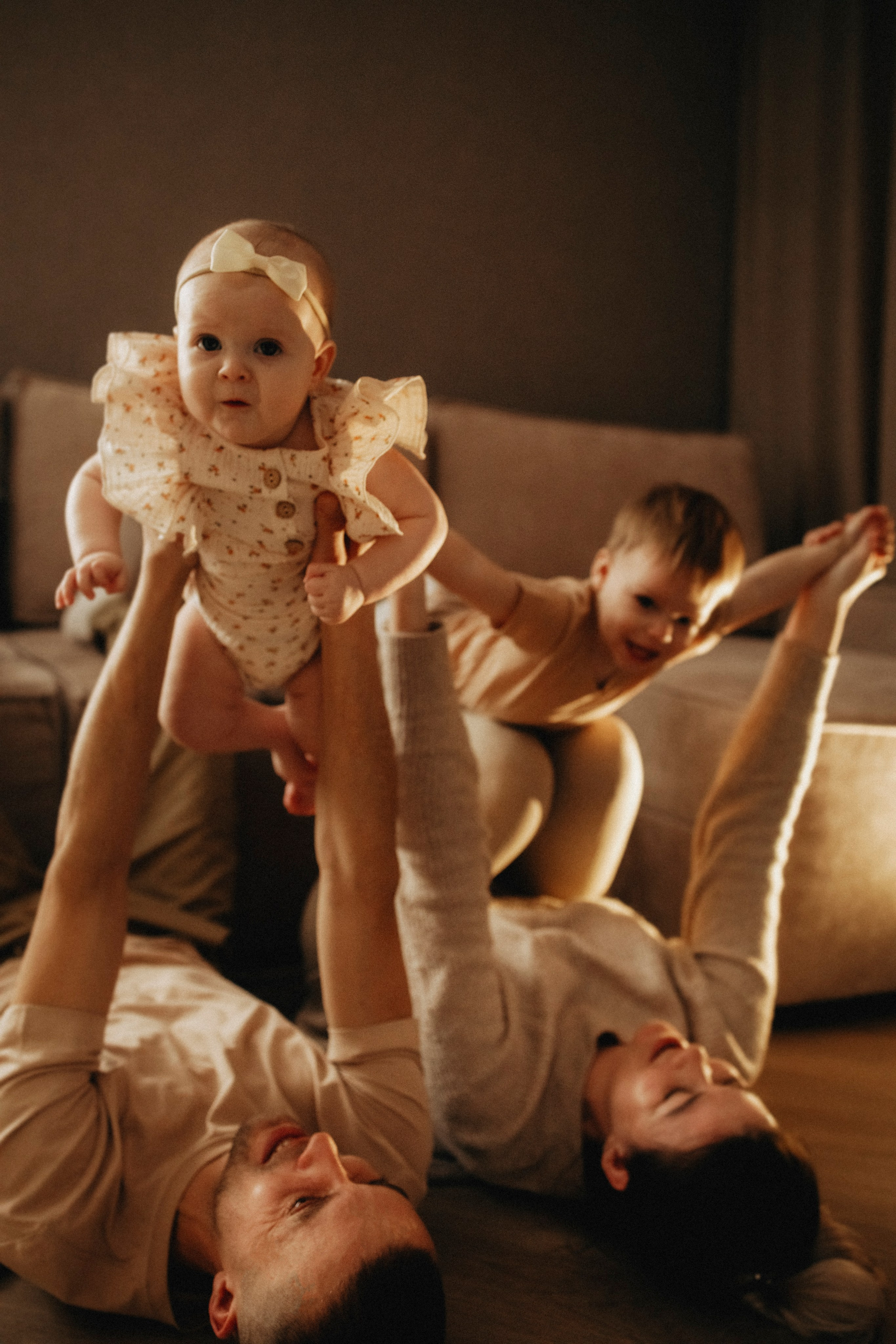 Агуше 6 месяцев. Lifestyle семейный и детский фотограф в Омске Иванова Екатерина