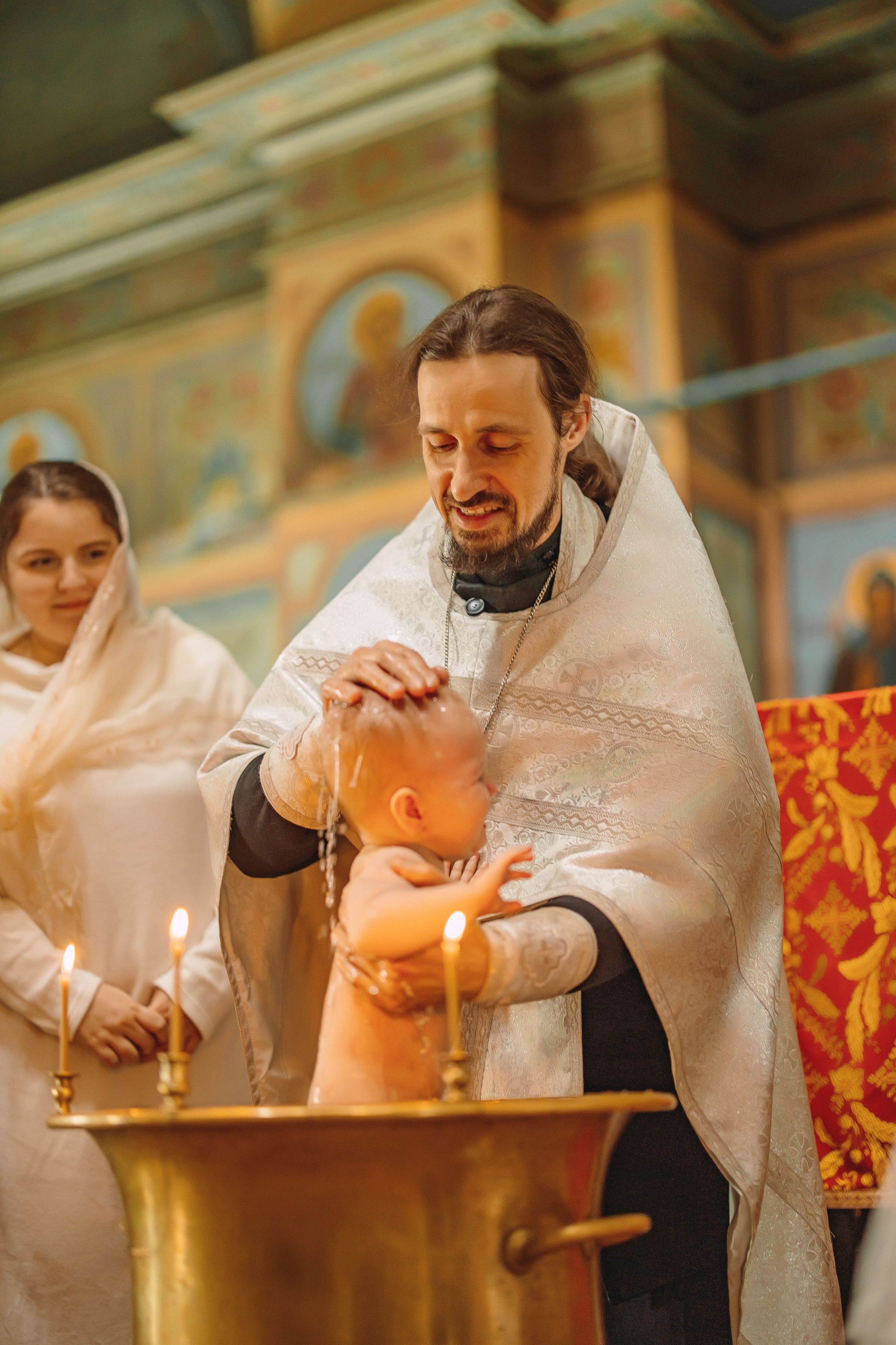 Крещение Евы. Александр Антонов. Профессиональный свадебный, репортажный фотограф в Москве, Подольске. Фото+Видео на любой праздник