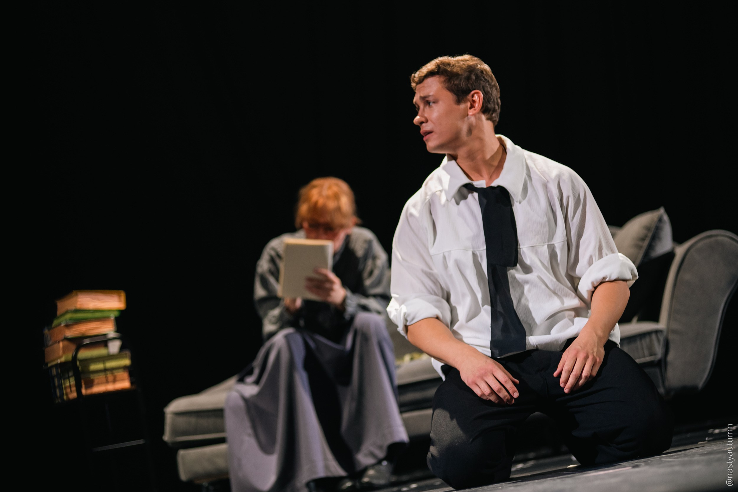 Генеральный прогон «Маяковский. Я сам.». Репортажный и концертный фотограф в Москве Анастасия Осень