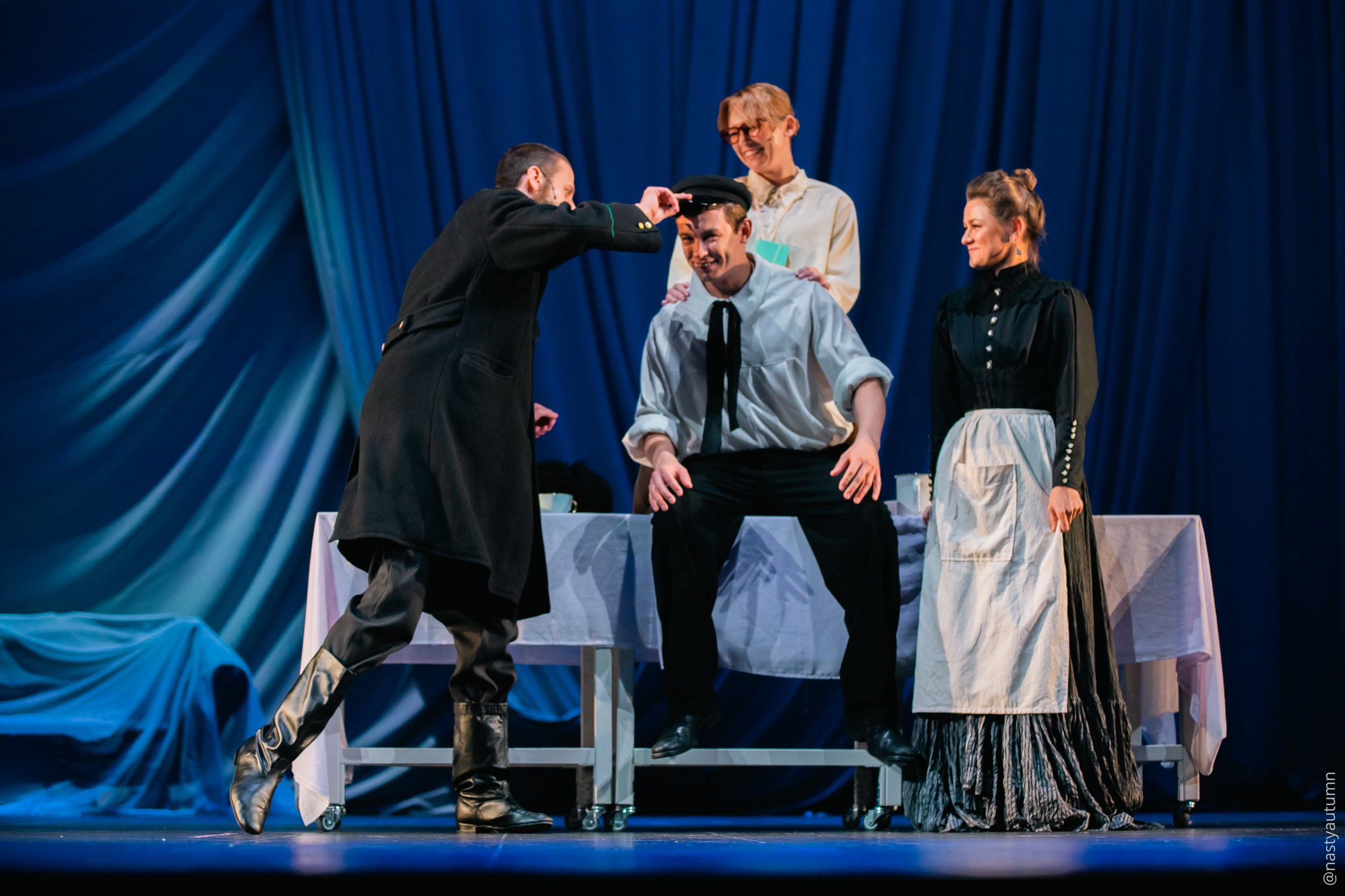 Генеральный прогон «Маяковский. Я сам.». Репортажный и концертный фотограф в Москве Анастасия Осень