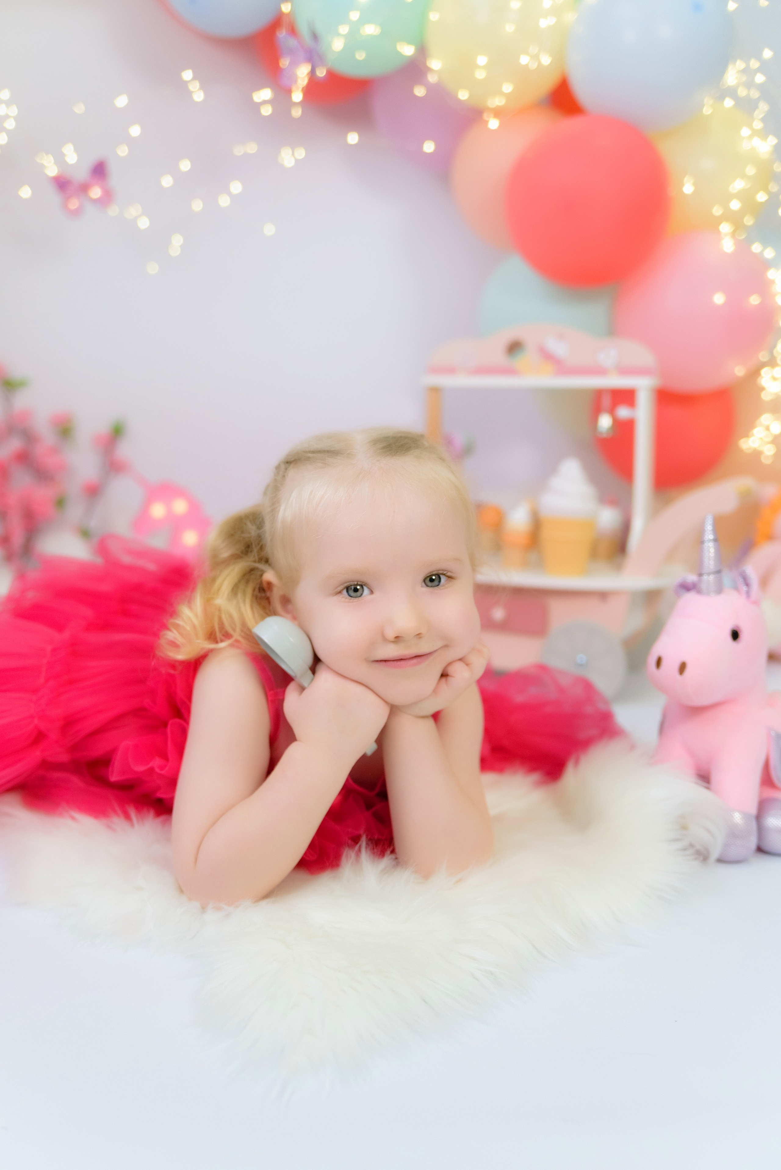 Детская фотосессия «Единорожки» Варя. Детский Фотограф |Фотограф на годик в Брянске Ирина Романова