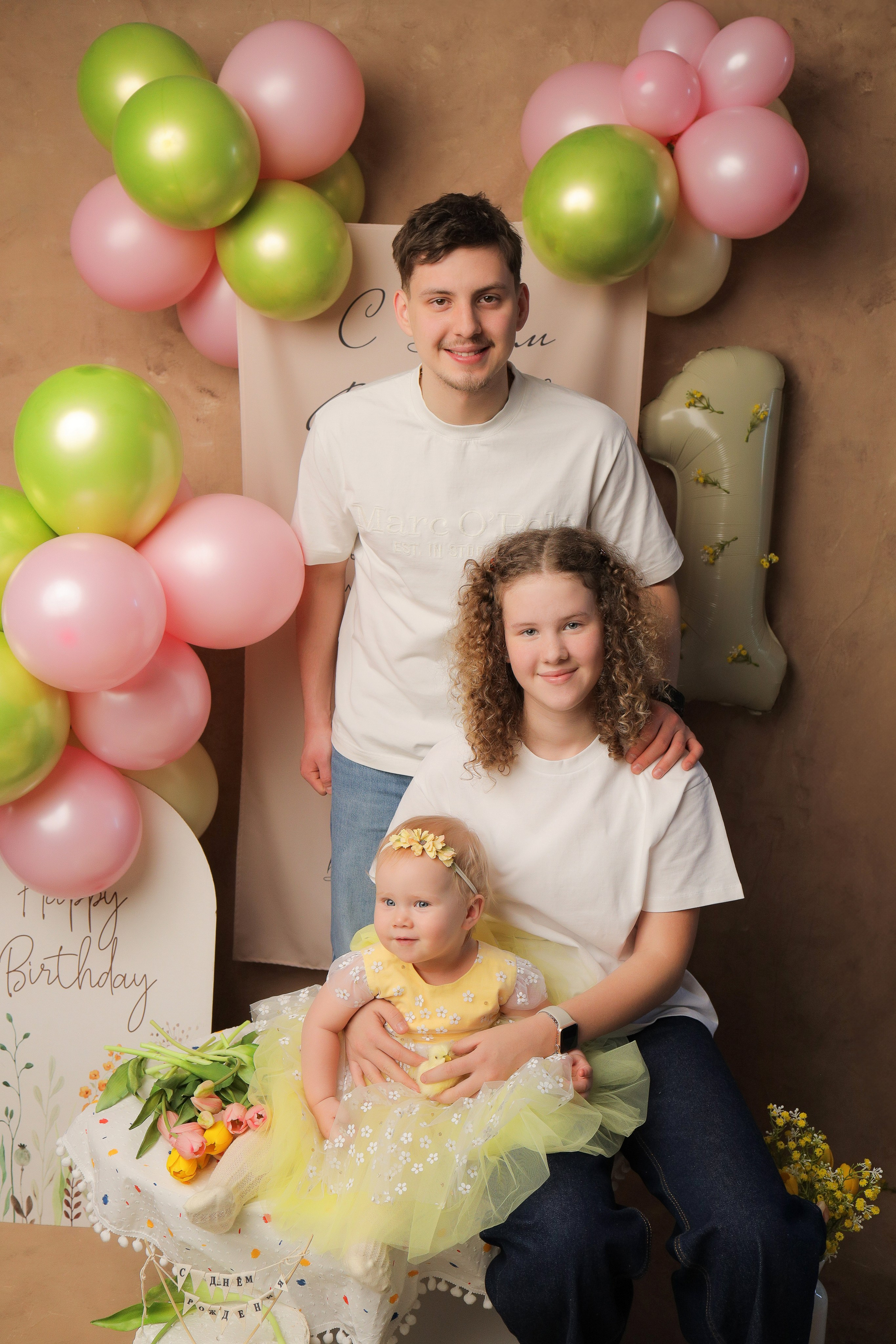 Полина, 1 годик. Фотограф новорожденных в Новокузнецке Анна Горошникова