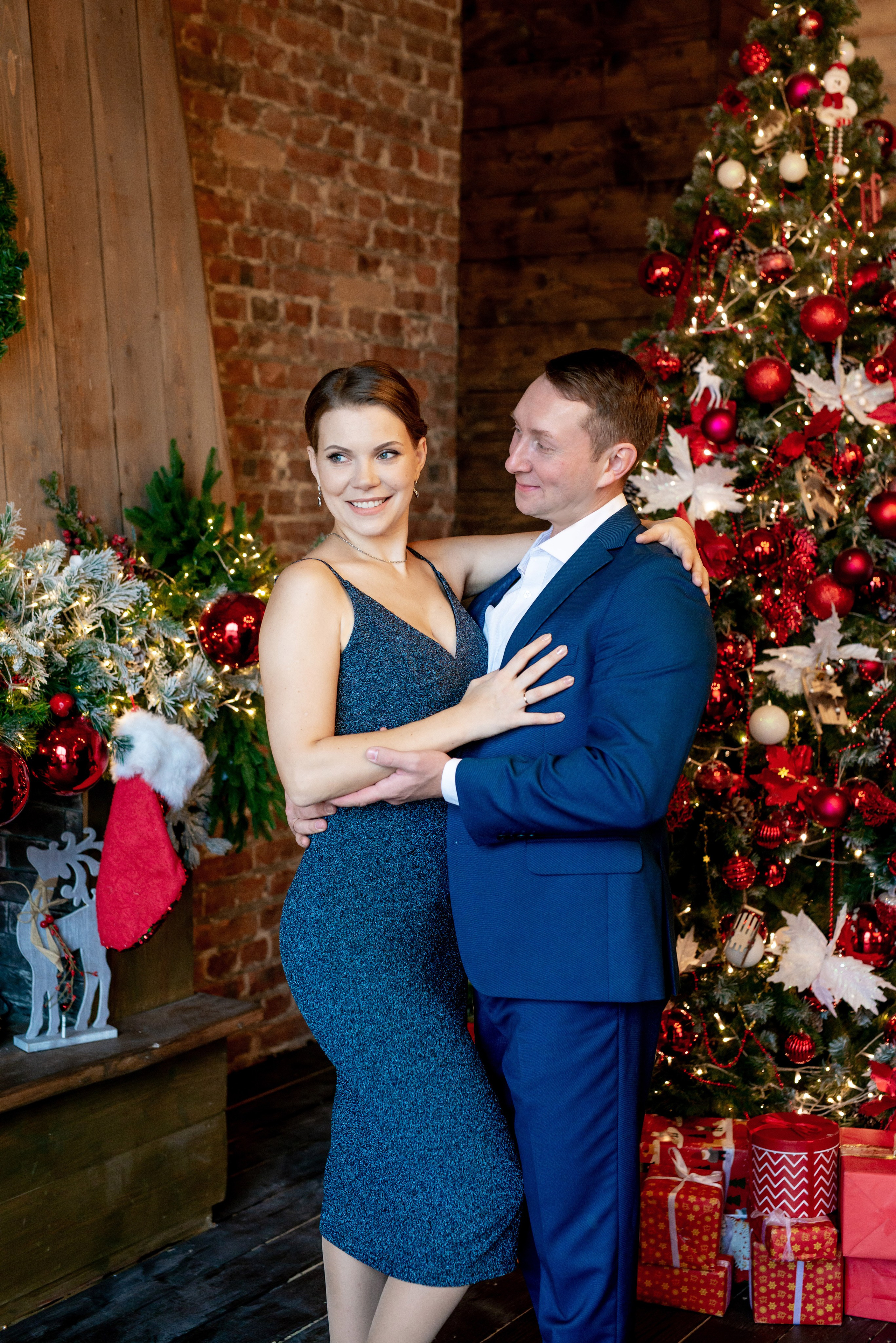 Новогодняя классика. Портретный, семейный и свадебный фотограф в Санкт-Петербурге и в Пушкине Ширяев Денис