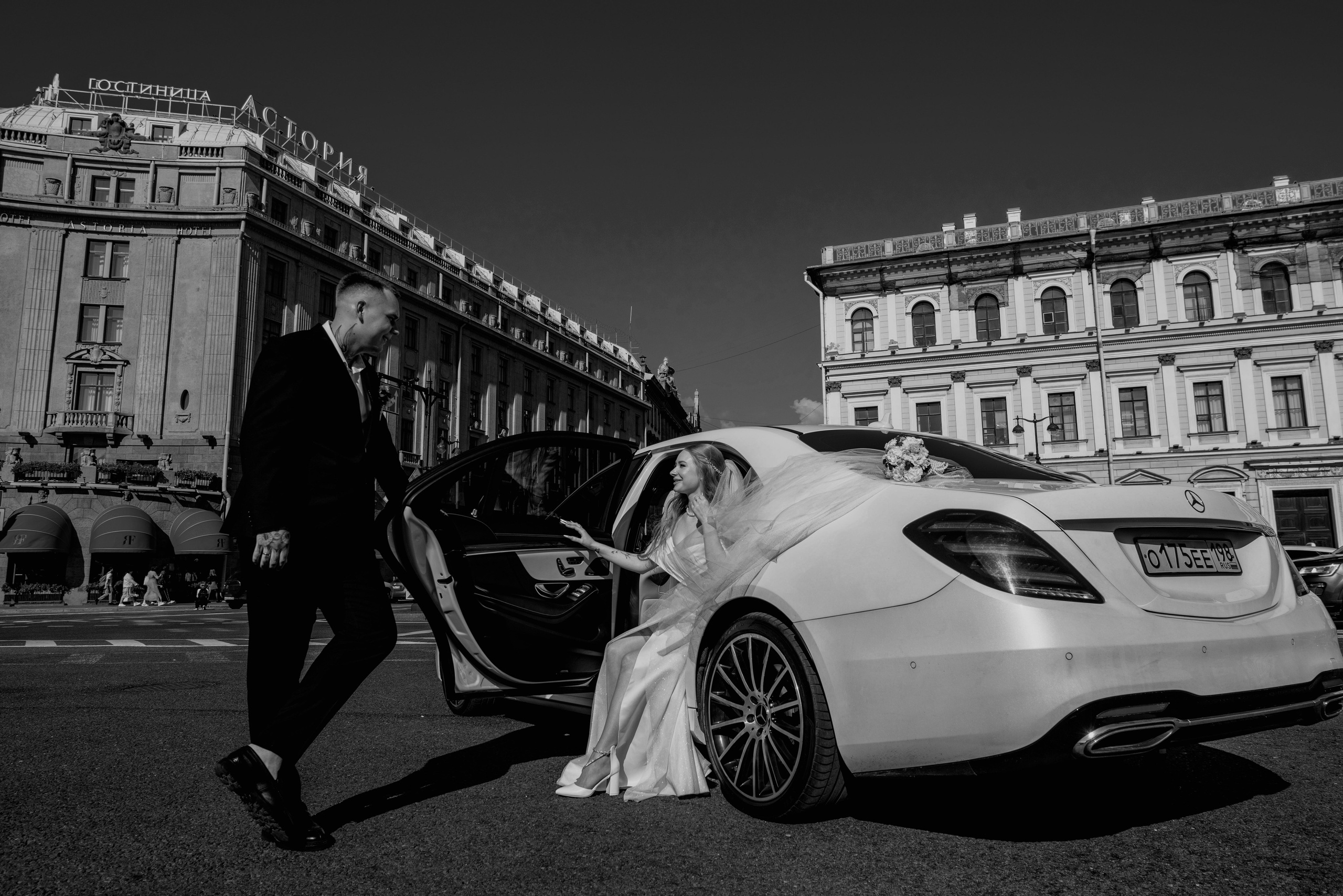 Виктория и Максим черно-белая серия. Портретный, семейный и свадебный фотограф в Санкт-Петербурге и в Москве Ширяев Денис