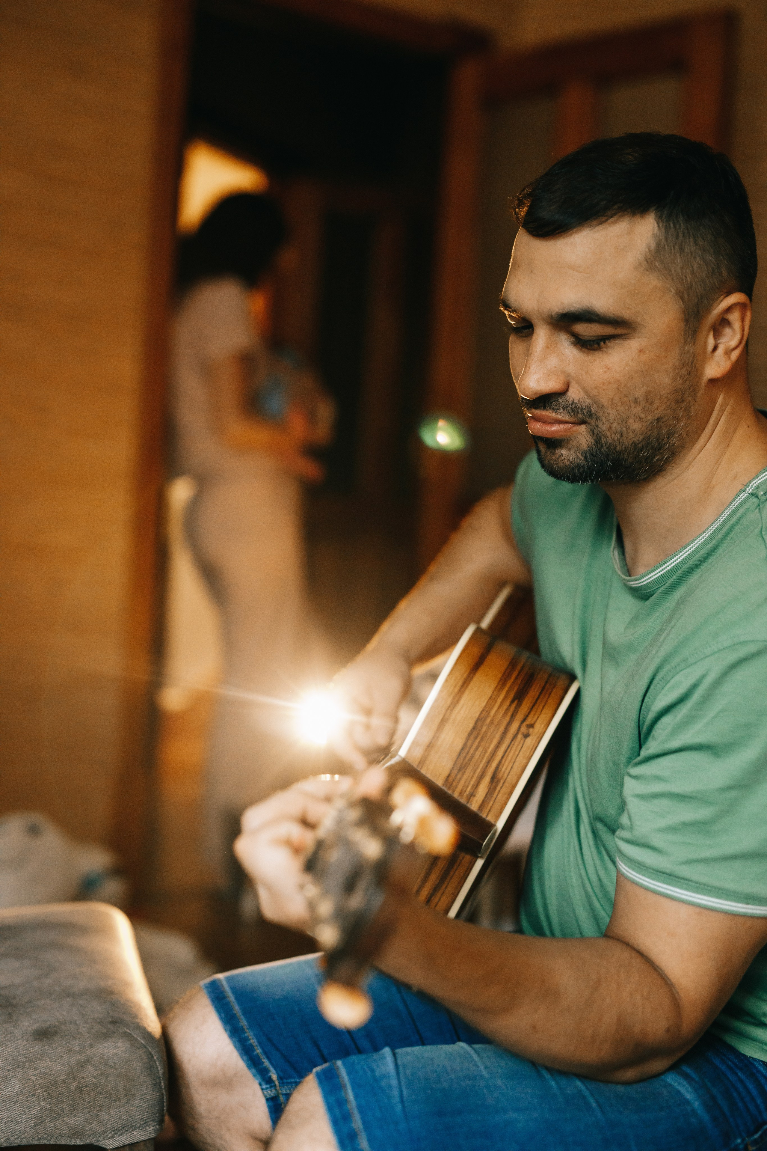 Пример семейной фотосессии дома. Дмитрий Мартьянов семейный фотограф в Санкт-Петербурге