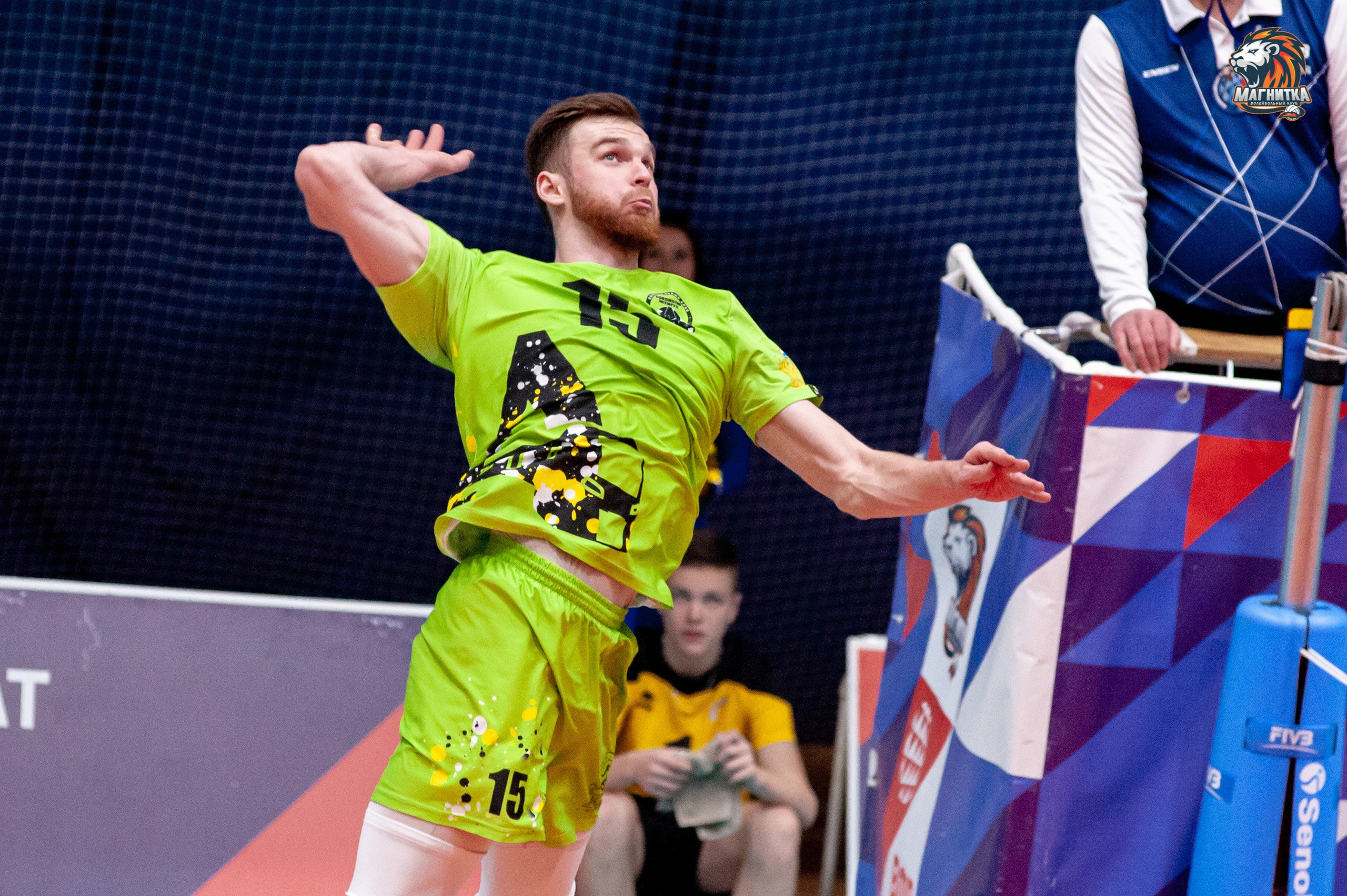 Чемпионат России по волейболу. Высшая лига А. Магнитка — Локомотив-Изумруд. Фотограф Магнитогорск Данил Семенов